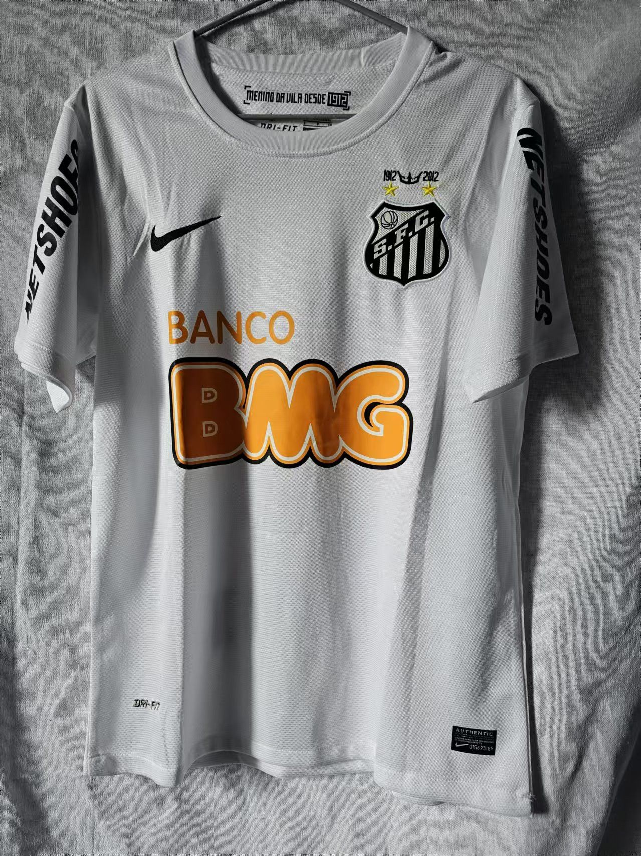 Other Santos FC #11 Neymar Jersey Away L Size US L / EU 52-54 / 3 - 2 Thumbnail