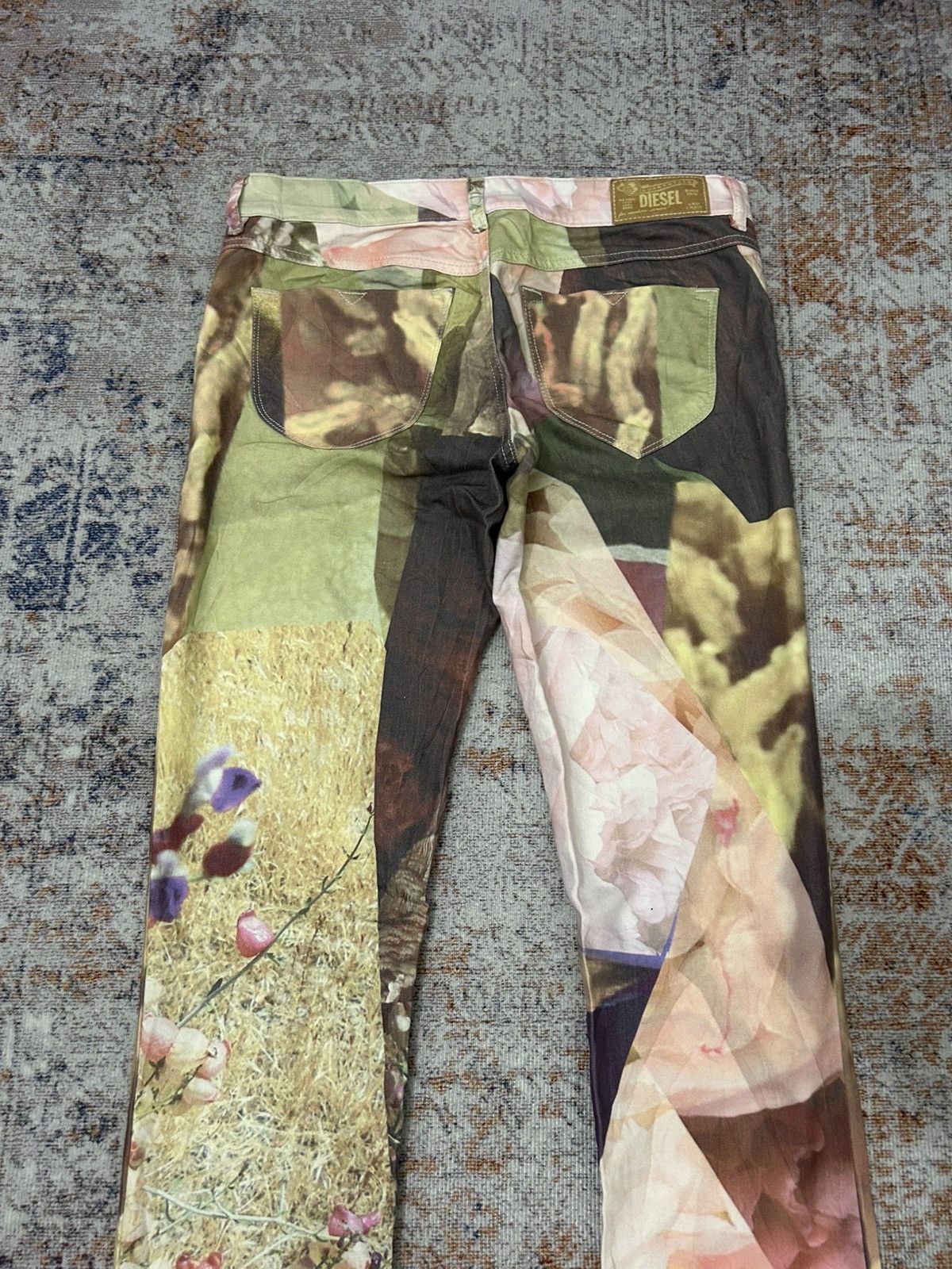 Diesel Diesel Livier-SP Super Slim Low Pants All Over Print Size US 30 / EU 46 - 7 Thumbnail