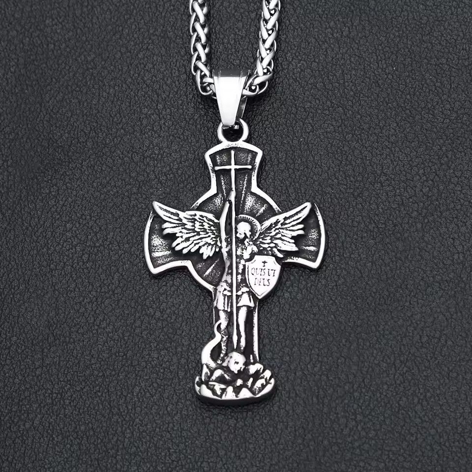 Jewelry St. Michael Archangel Pendant Necklace Size ONE SIZE - 6 Thumbnail