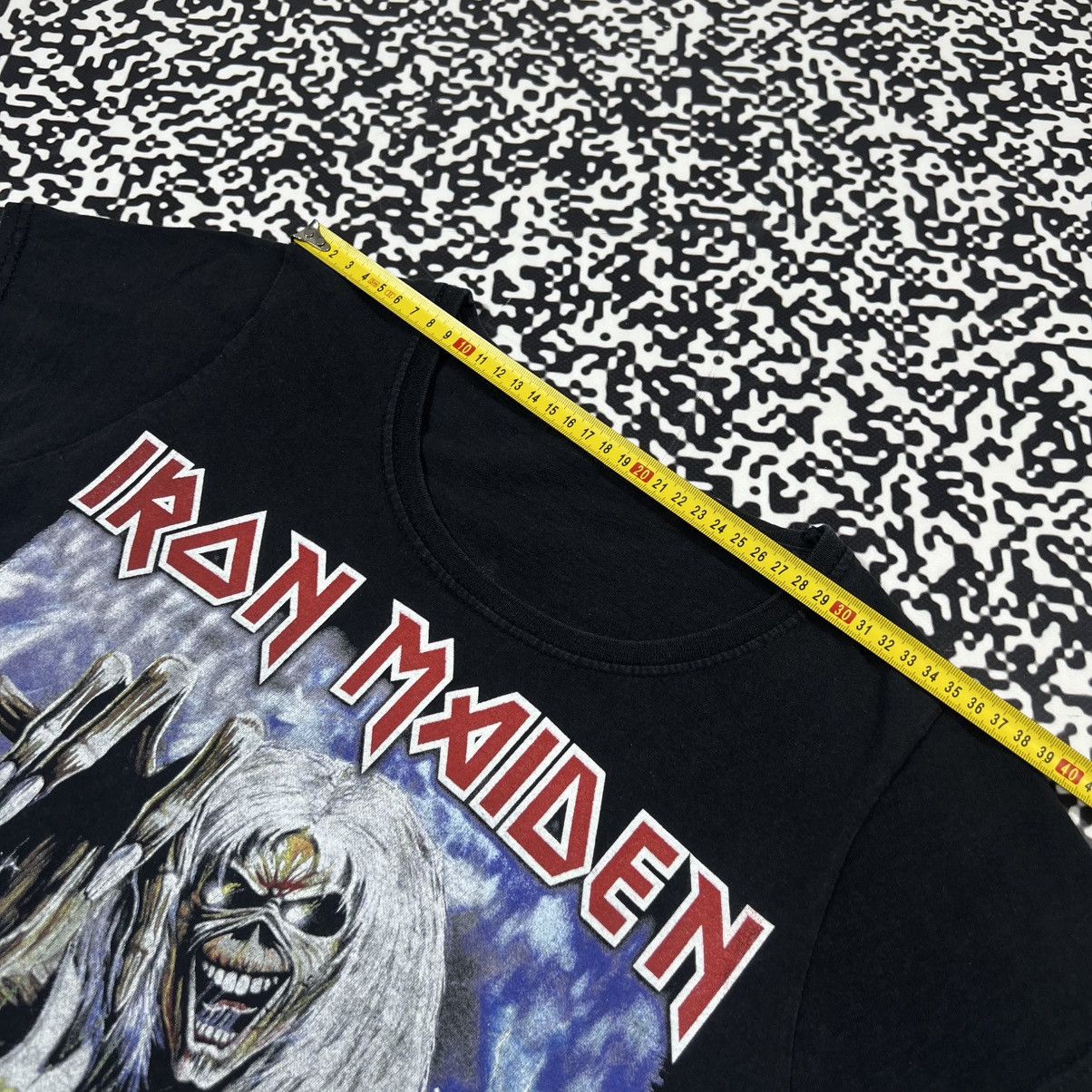 Iron Maiden Vintage Y2K Iron Maiden Number Of The Beast Band T-shirt Size M / US 6-8 / IT 42-44 - 16 Thumbnail
