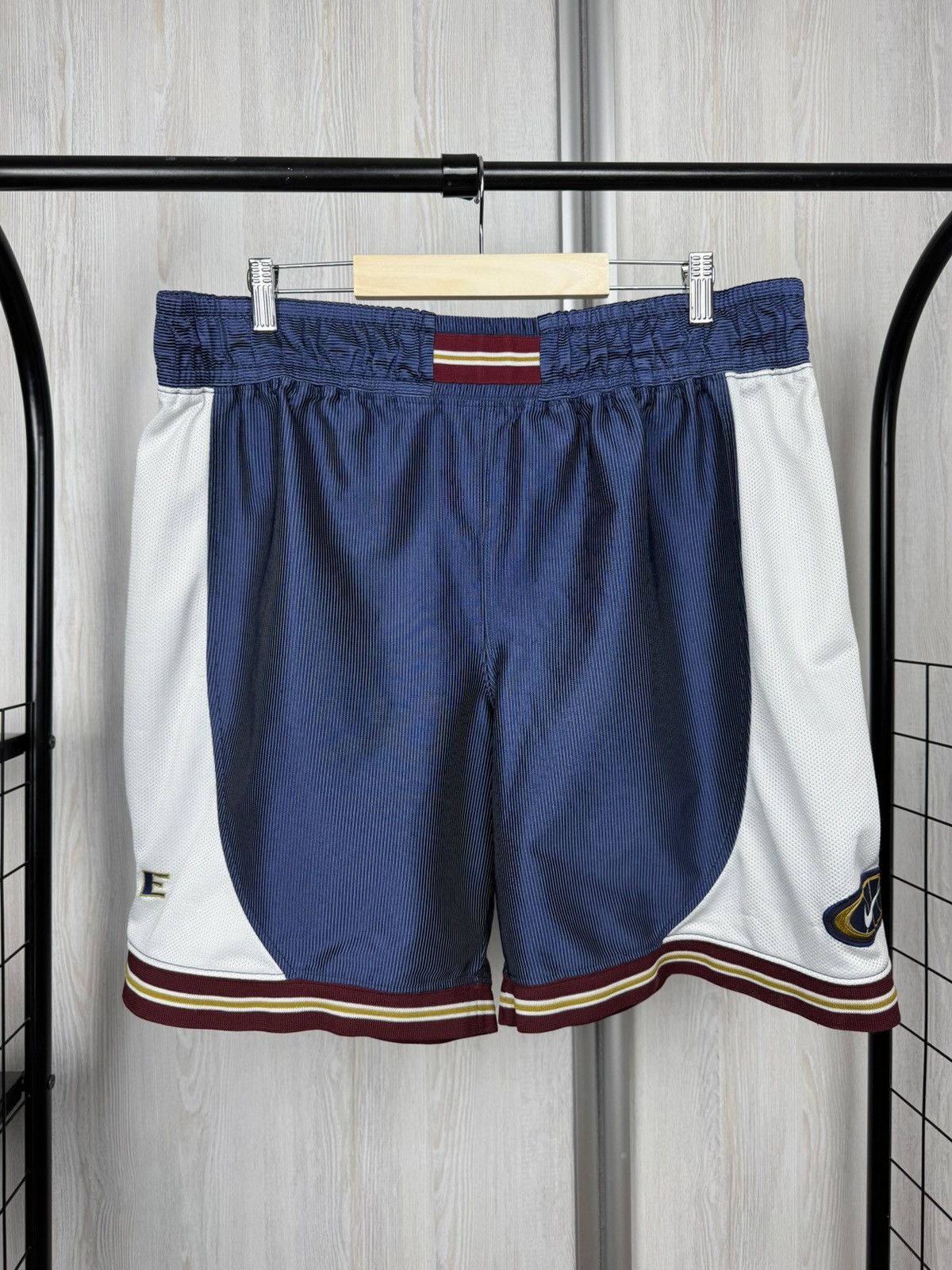 Nike Nike Mens Basketball Shorts 2000s Y2K Swoosh Athletic sz XL Size US 38 / EU 54 - 2 Thumbnail