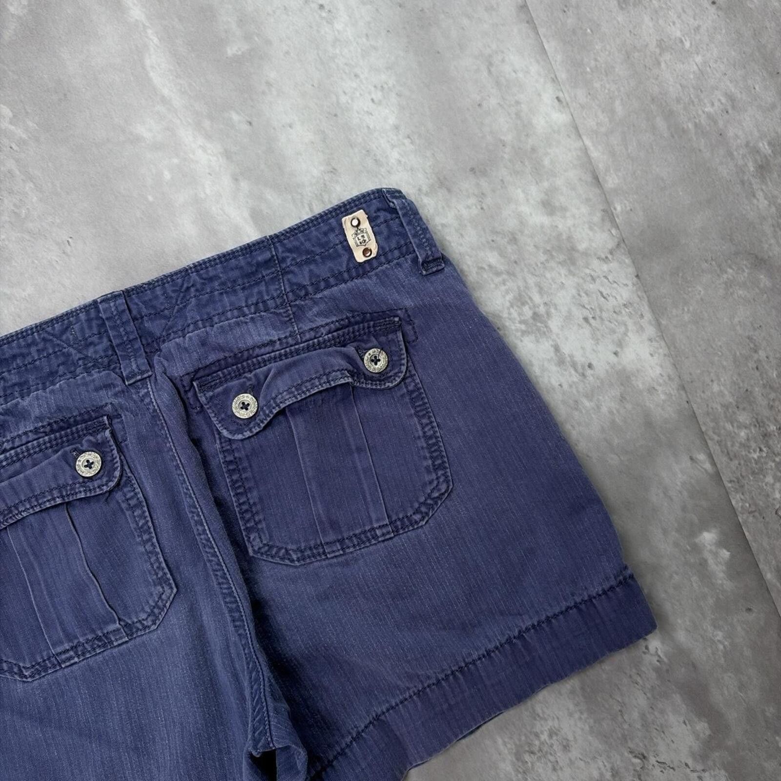 Levi's Y2K Purple Levi’s Grunge Gothic Skater Mini Shorts Size 27" / US 4 / IT 40 - 3 Thumbnail