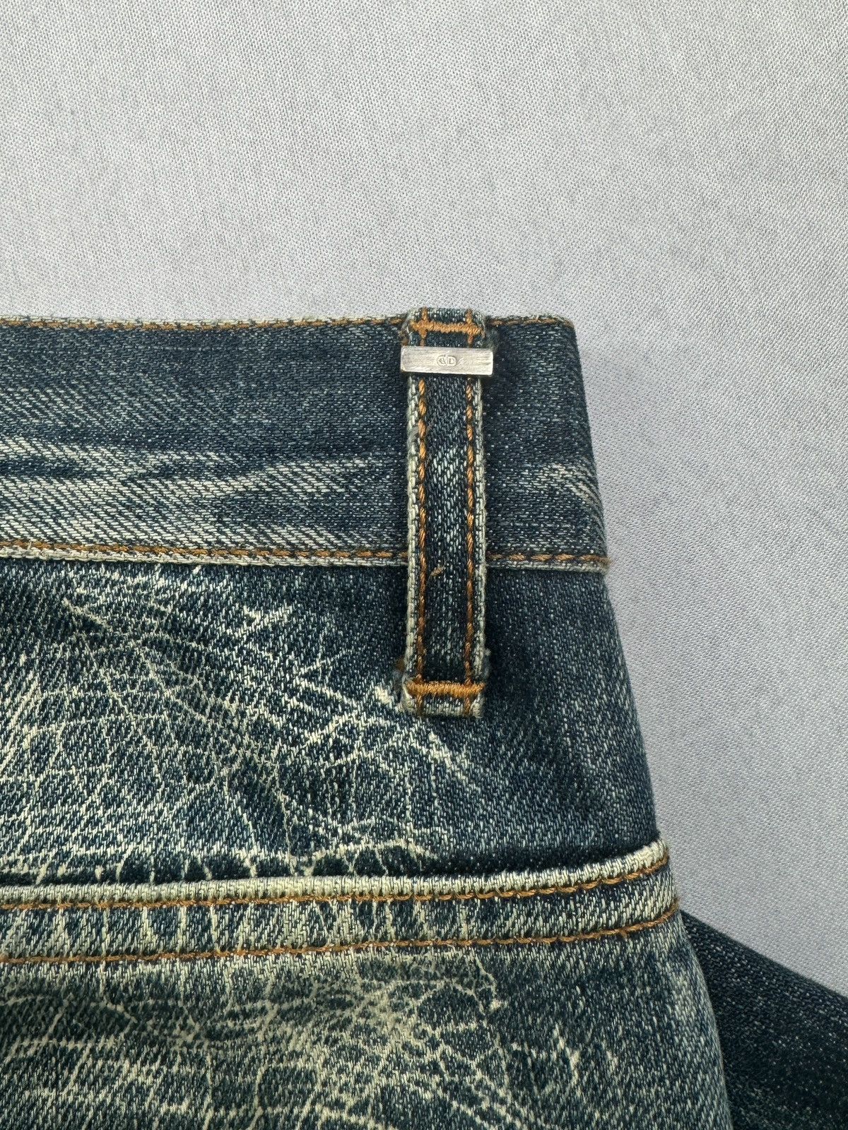 DIOR ディオール denim skinny pants spider 07S DIOR ディオール denim skinny pants spider 07S