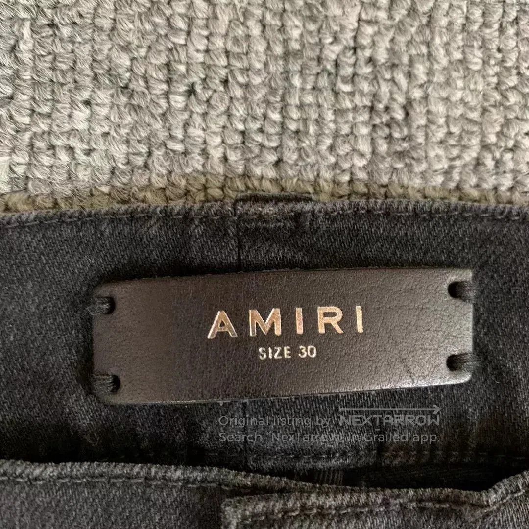 Amiri Amiri Double Knee Distressed Jeans. Size US 30 / EU 46 - 3 Thumbnail