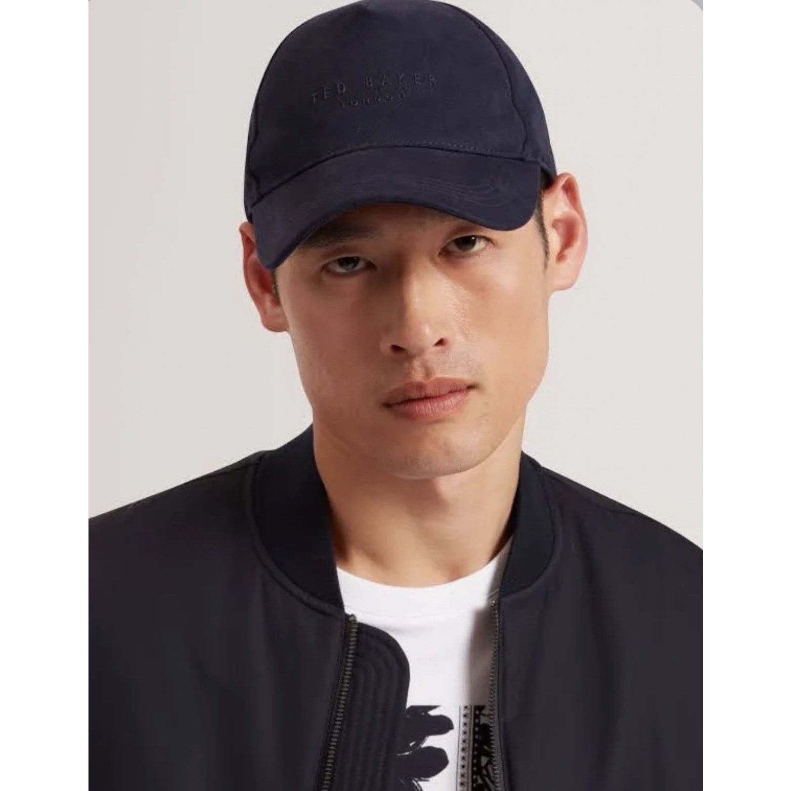 Ted Baker Ted Baker Baseball Cap M Navy MXH-FREDDS Branded Adjustable Size ONE SIZE - 2 Thumbnail