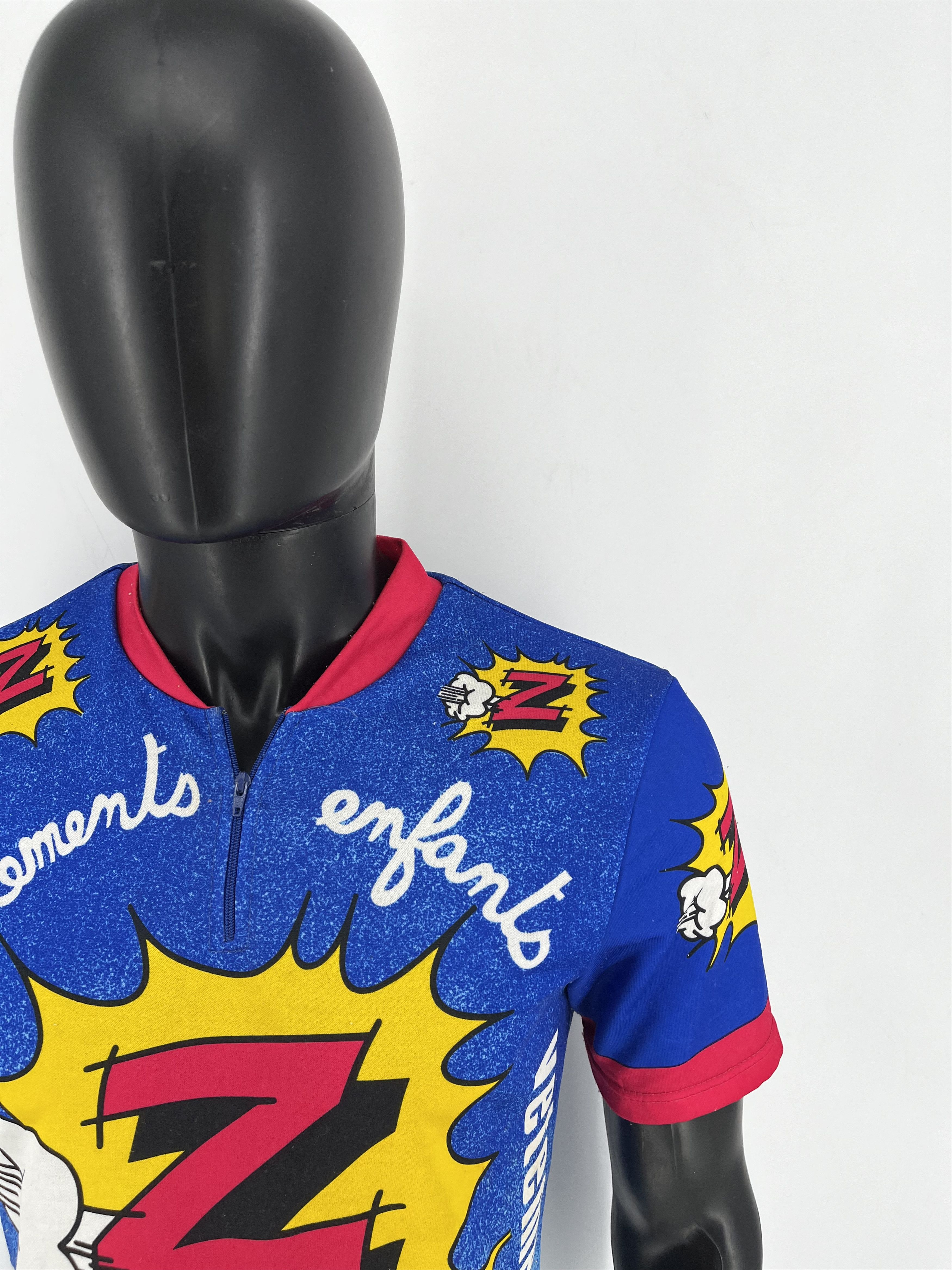 Vintage Santini Jersey Clothing Model Team Pro Tour Cycling Jersey Size US M / EU 48-50 / 2 - 14 Thumbnail