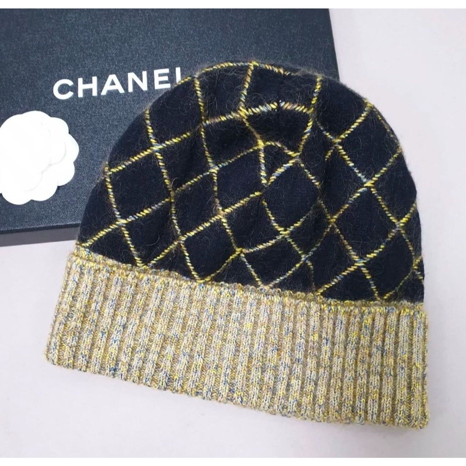 Chanel Chanel Mohair Silk Hat Size ONE SIZE - 2 Thumbnail