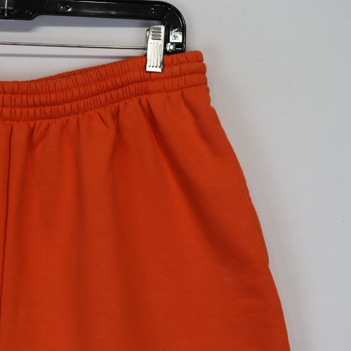 Balenciaga o1rshd1 BB Corp Sweat Short Molleton Bouclette in Orange Size US 32 / EU 48 - 2 Thumbnail