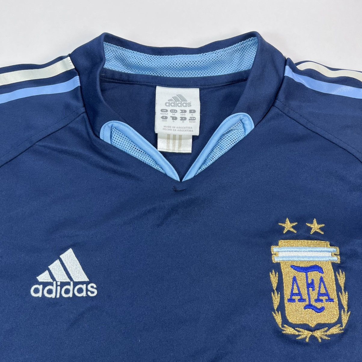 Adidas Adidas Argentina 2003 - 2005 away jersey soccer football Size US M / EU 48-50 / 2 - 3 Thumbnail