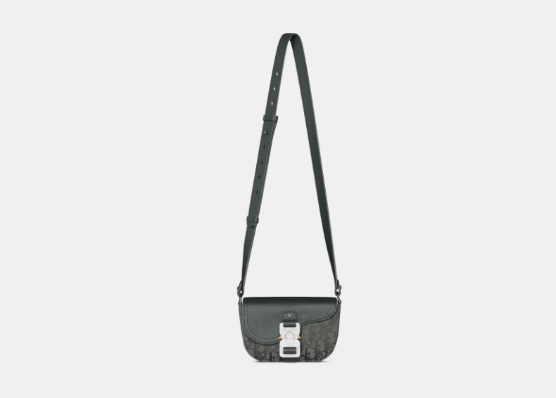 Dior o1w1db10426 2ADCA4 Size OS / Mini Messenger Bag in Gray Size ONE SIZE - 4 Thumbnail