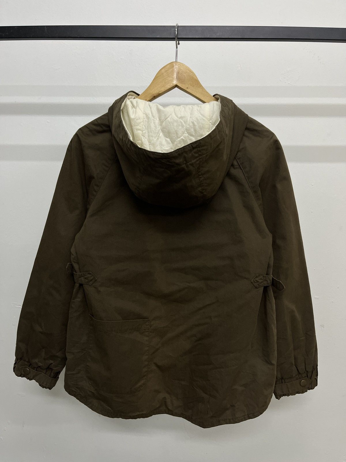 Vintage Marine Military Side Buckle Back Pocket Work Hoodie Jacket Size US M / EU 48-50 / 2 - 15 Thumbnail