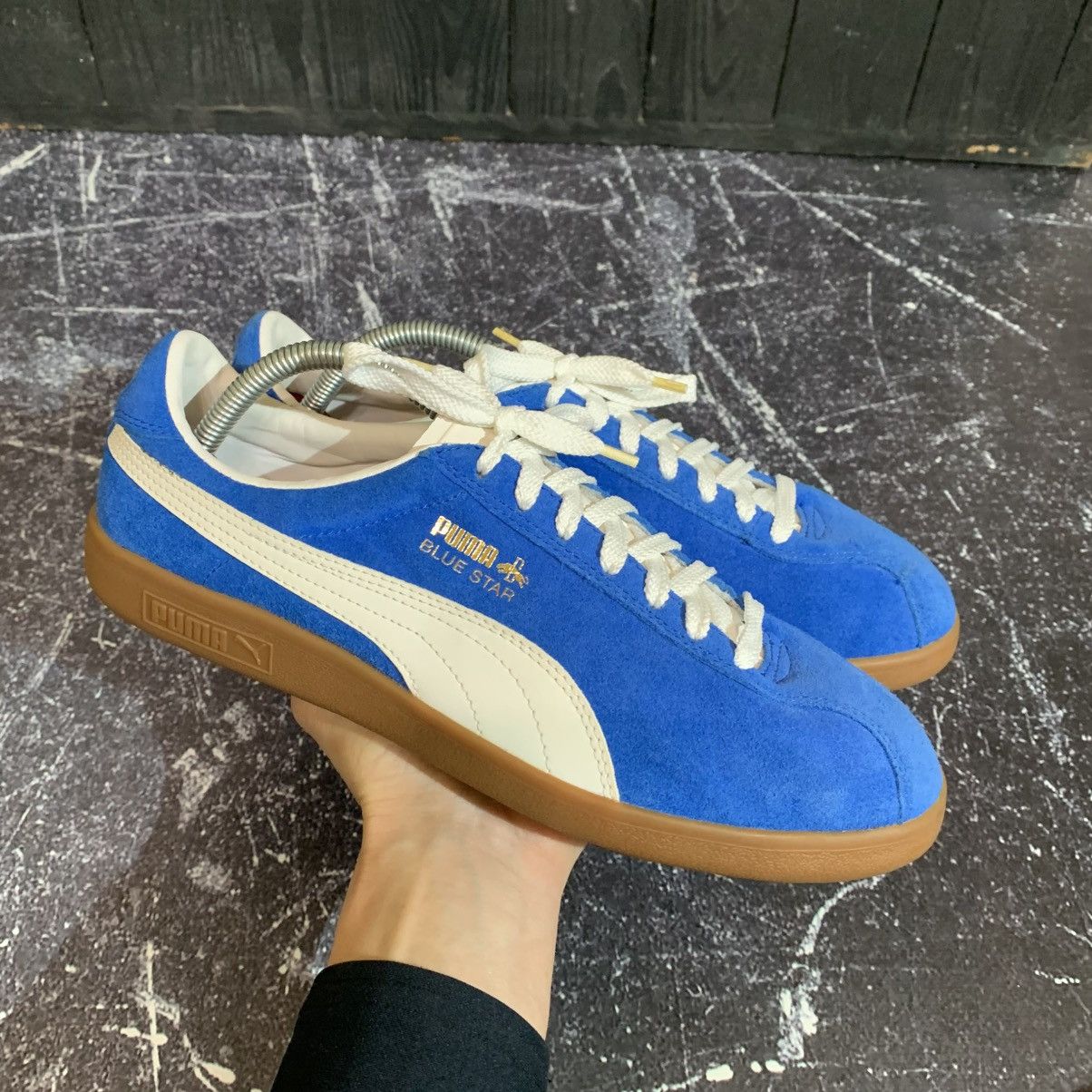 Puma Vintage Puma Blue Star Suede Size 8.5 Size US 8.5 / EU 41-42 - 2 Thumbnail