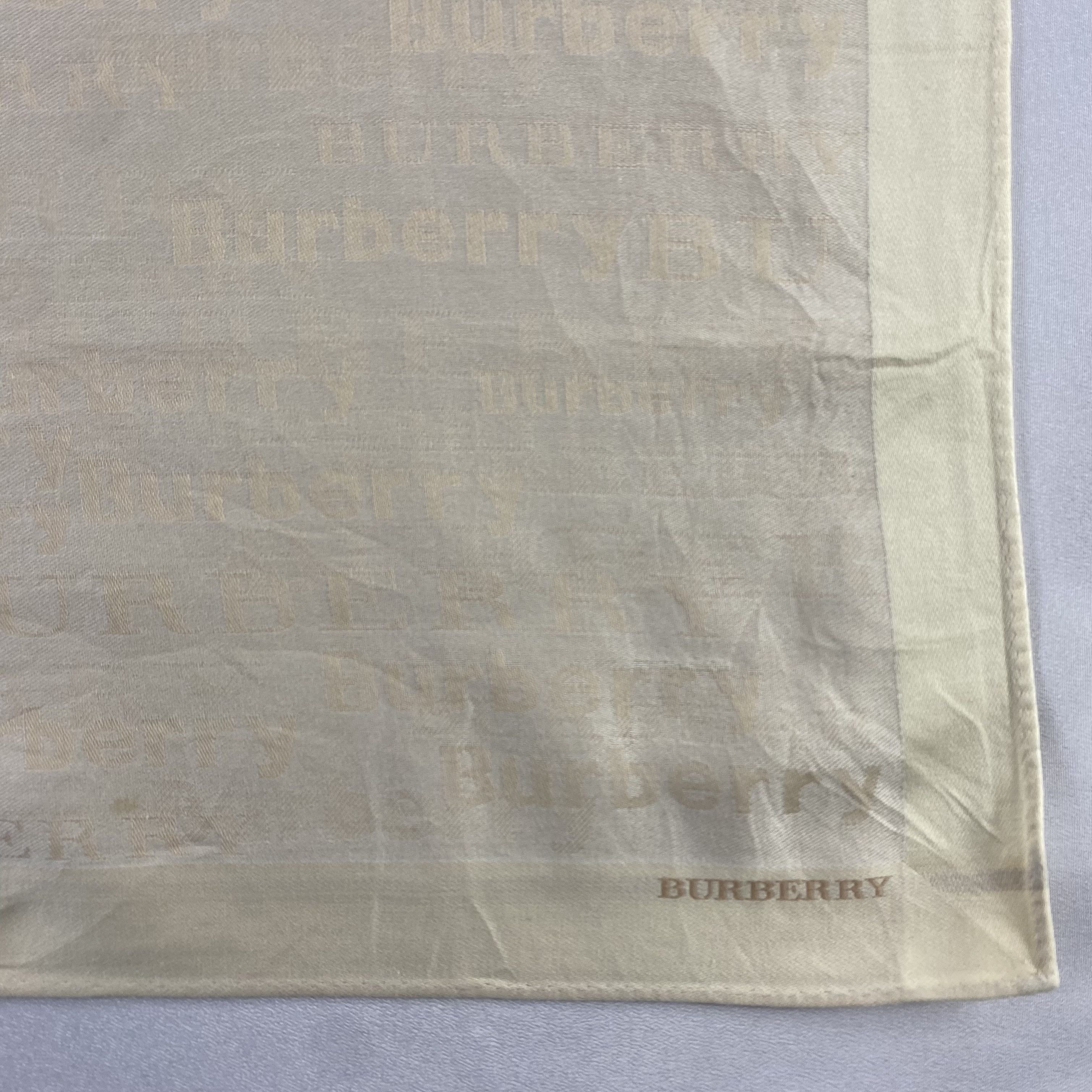 Burberry × Vintage Burberry Handkerchief / Neckerchief / Bandana-P1689 Size ONE SIZE - 3 Thumbnail