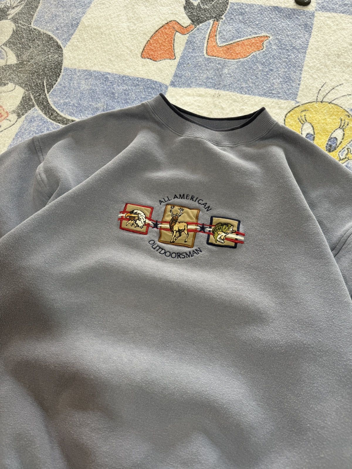 Vintage Vintage all american outdoorsman crewneck Size US L / EU 52-54 / 3 - 2 Thumbnail