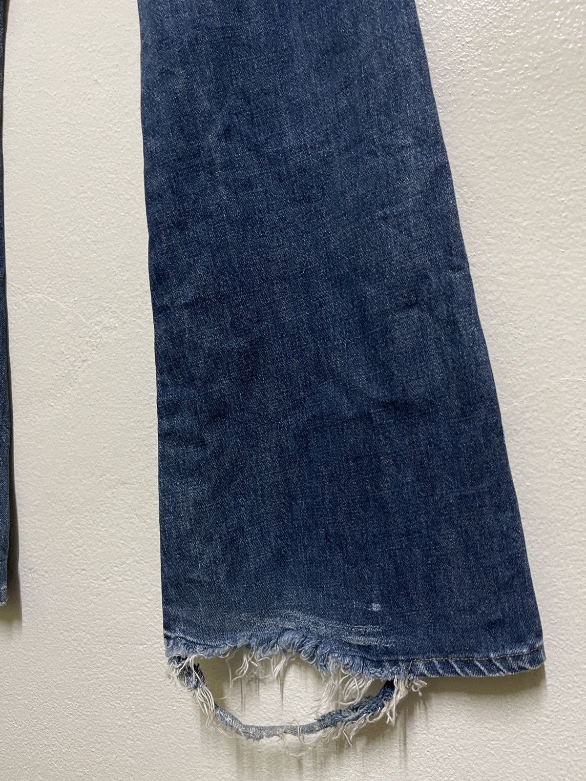 Japanese Brand × Vintage Bison Vintage Flare Boot Cut Jeans Size 27" / US 4 / IT 40 - 15 Thumbnail
