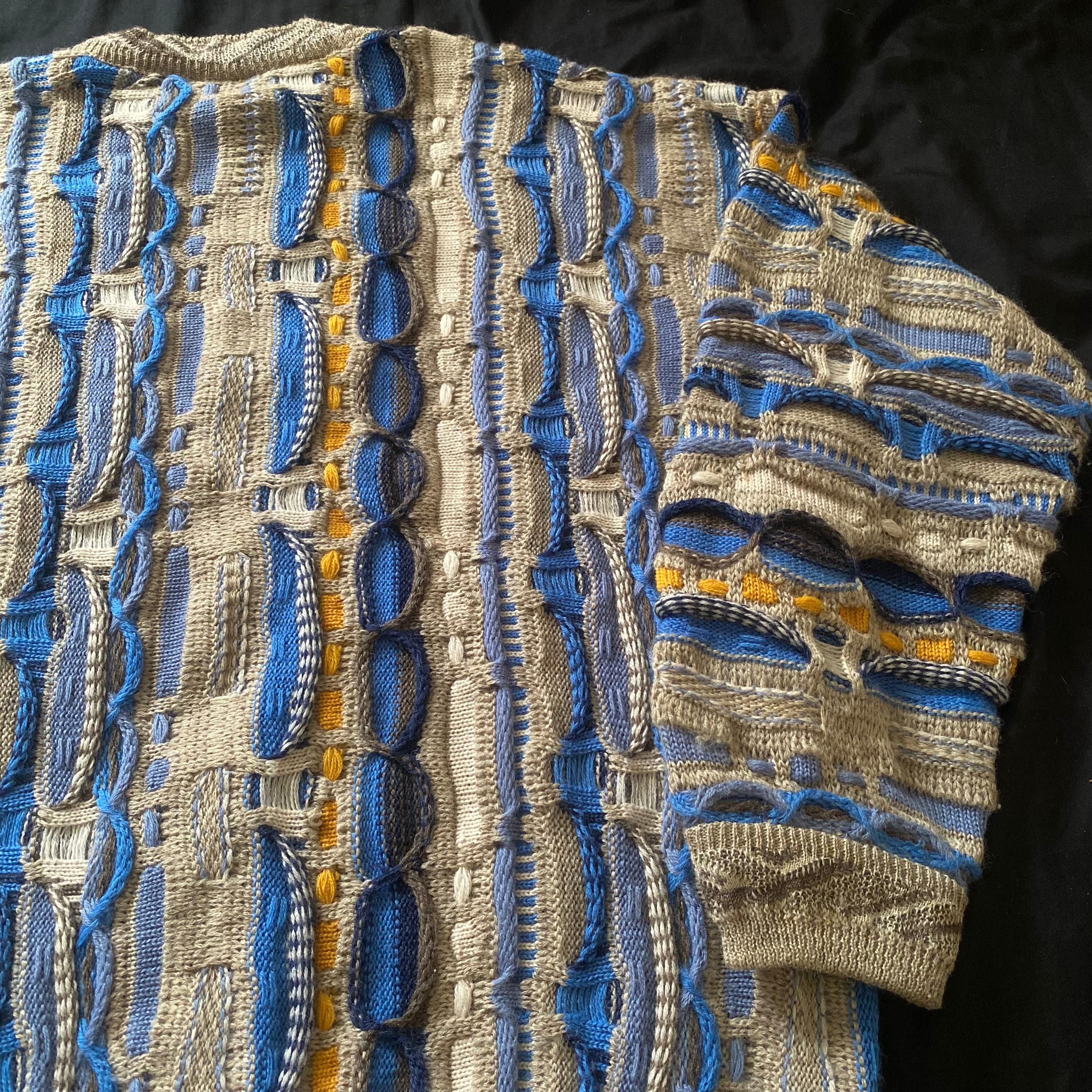 Coogi Vintage 3D Knitwear Carlo Alberto Australia Size US L / EU 52-54 / 3 - 7 Thumbnail
