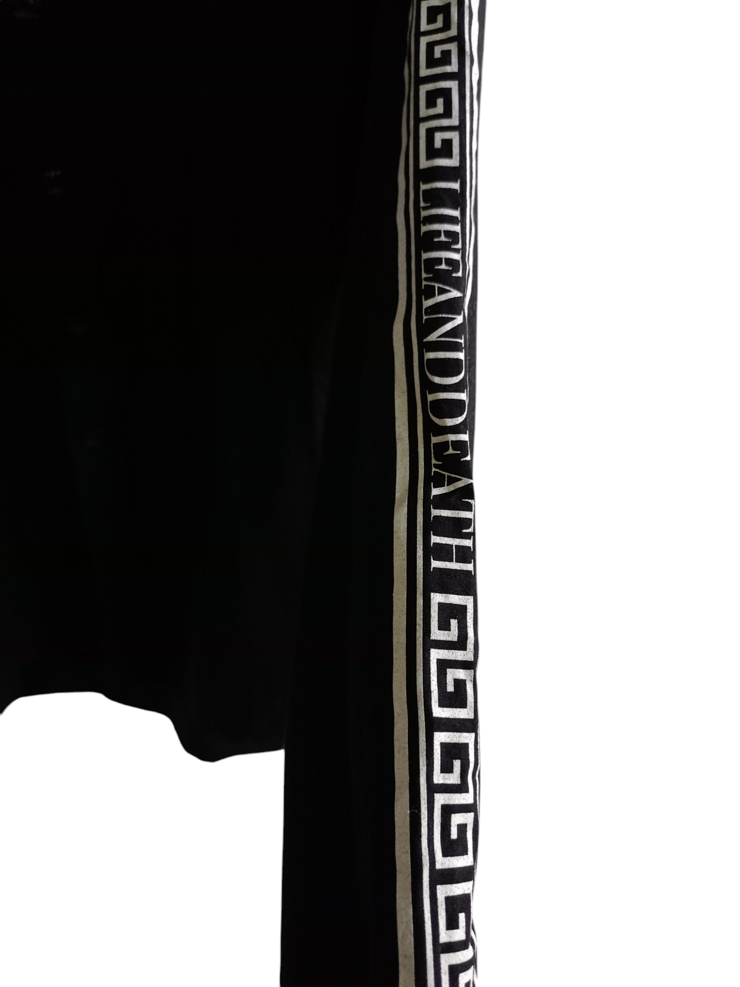 If Six Was Nine × Japanese Brand × Le Grande Bleu (L.G.B.) LILWhite(dot) Black Hoodie Long Sleeve shirt Size US XL / EU 56 / 4 - 3 Thumbnail