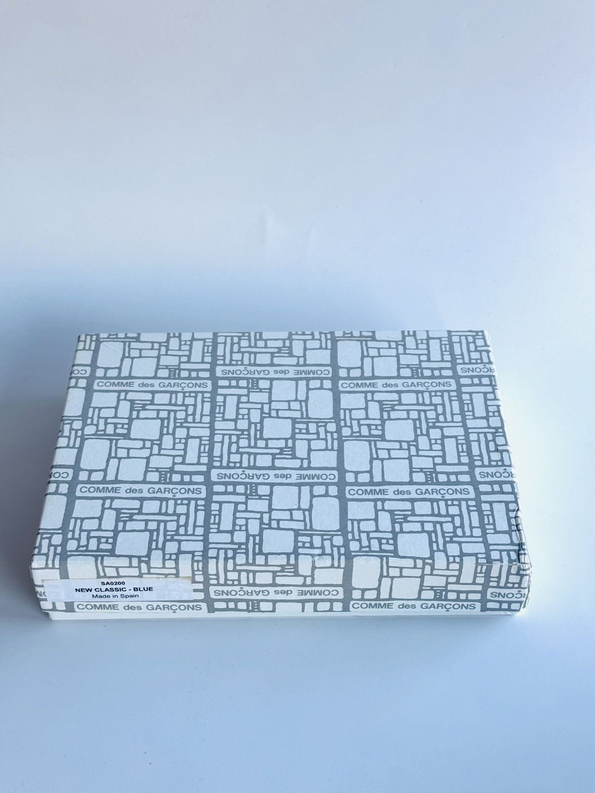 Comme des Garcons × Japanese Brand New Large Comme des Garcons zip continental wallet blue CDG Size ONE SIZE - 2 Thumbnail