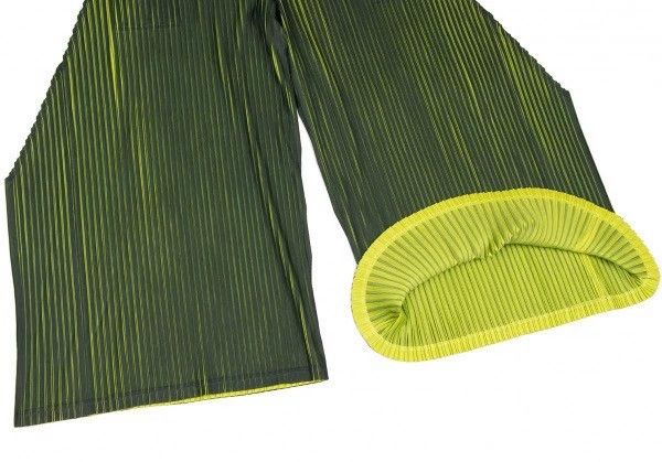 Issey Miyake Issey Miyake size:3 Green pleated pants Size 25" / US 0 / IT 36 - 5 Thumbnail