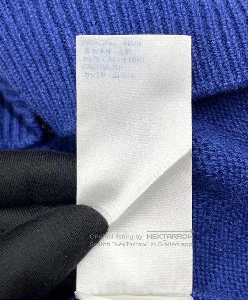 Louis Vuitton Louis Vuitton Striped Logo Cashmere Sweater. Size US XS / EU 42 / 0 - 5 Thumbnail