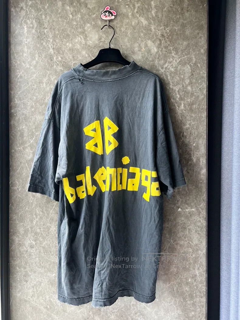 Balenciaga Balenciaga Tape Short Sleeve, Size XS Size US XS / EU 42 / 0 - 2 Thumbnail