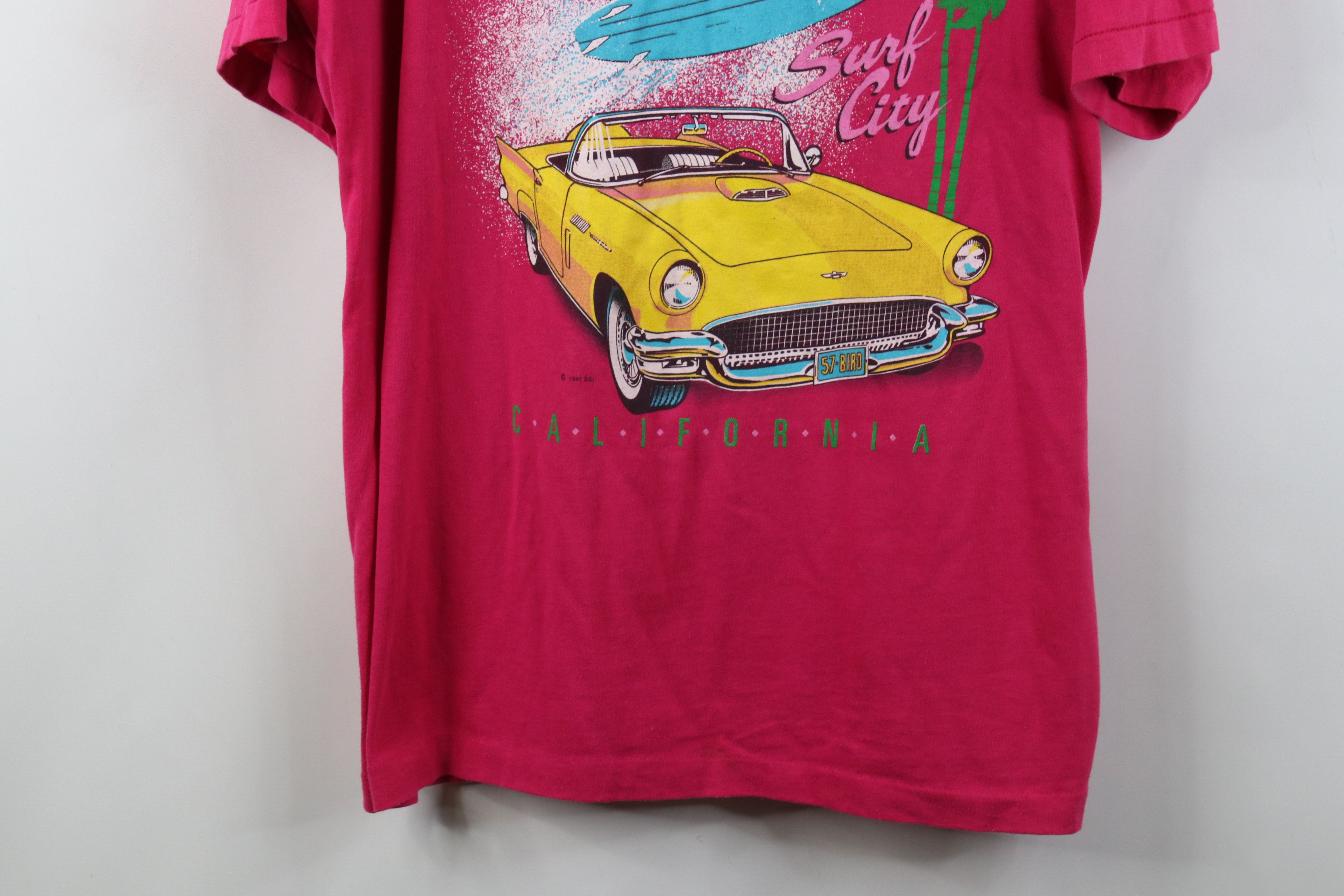 Vintage Vintage 90s Streetwear Car Short Sleeve T-Shirt USA Size US XL / EU 56 / 4 - 3 Thumbnail