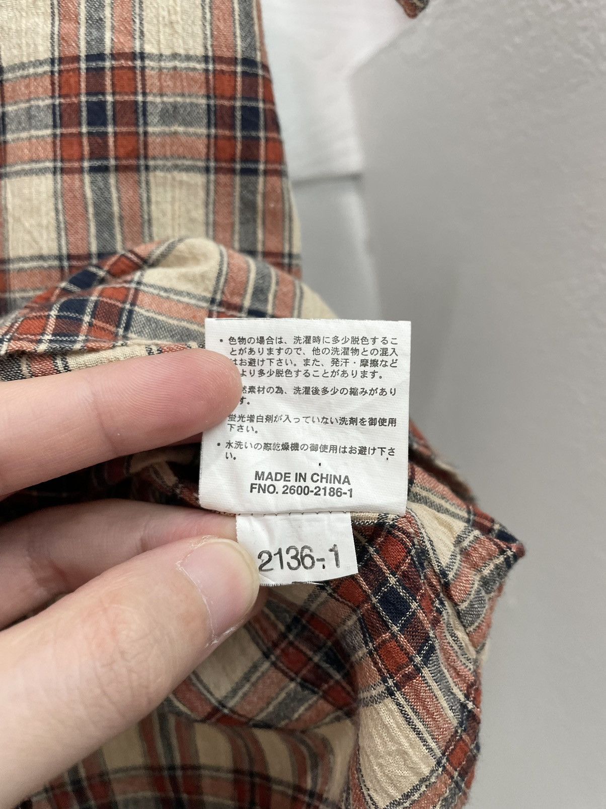 Converse × Japanese Brand × Vintage VINTAGE CONVERSE FLANNEL BUTTON UP SHORT SLEEVE SHIRT Size US XL / EU 56 / 4 - 7 Thumbnail