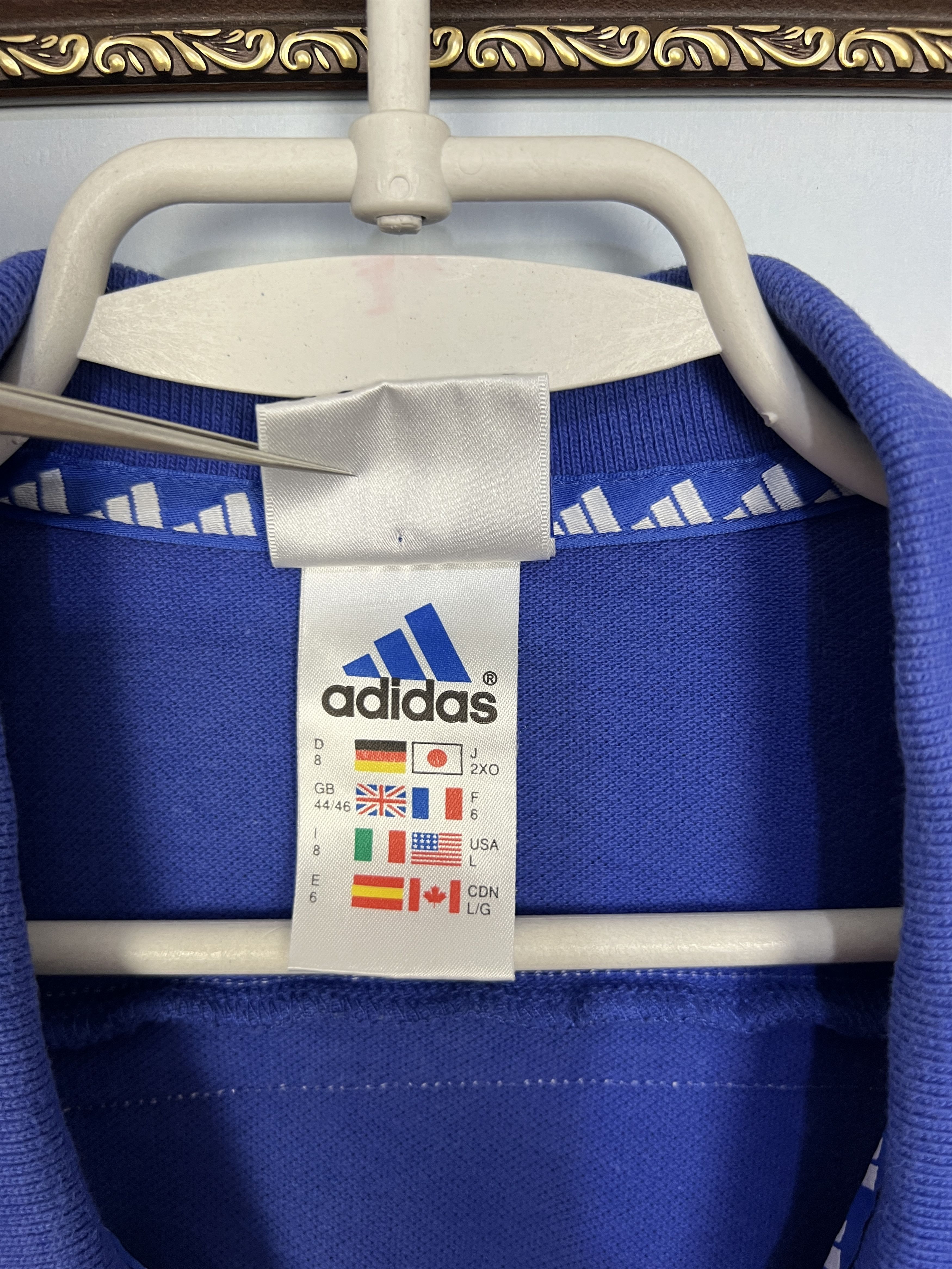 Adidas Vintage 90's Adidas FC Schalke 04 Football Shirt Soccer Size US L / EU 52-54 / 3 - 7 Thumbnail