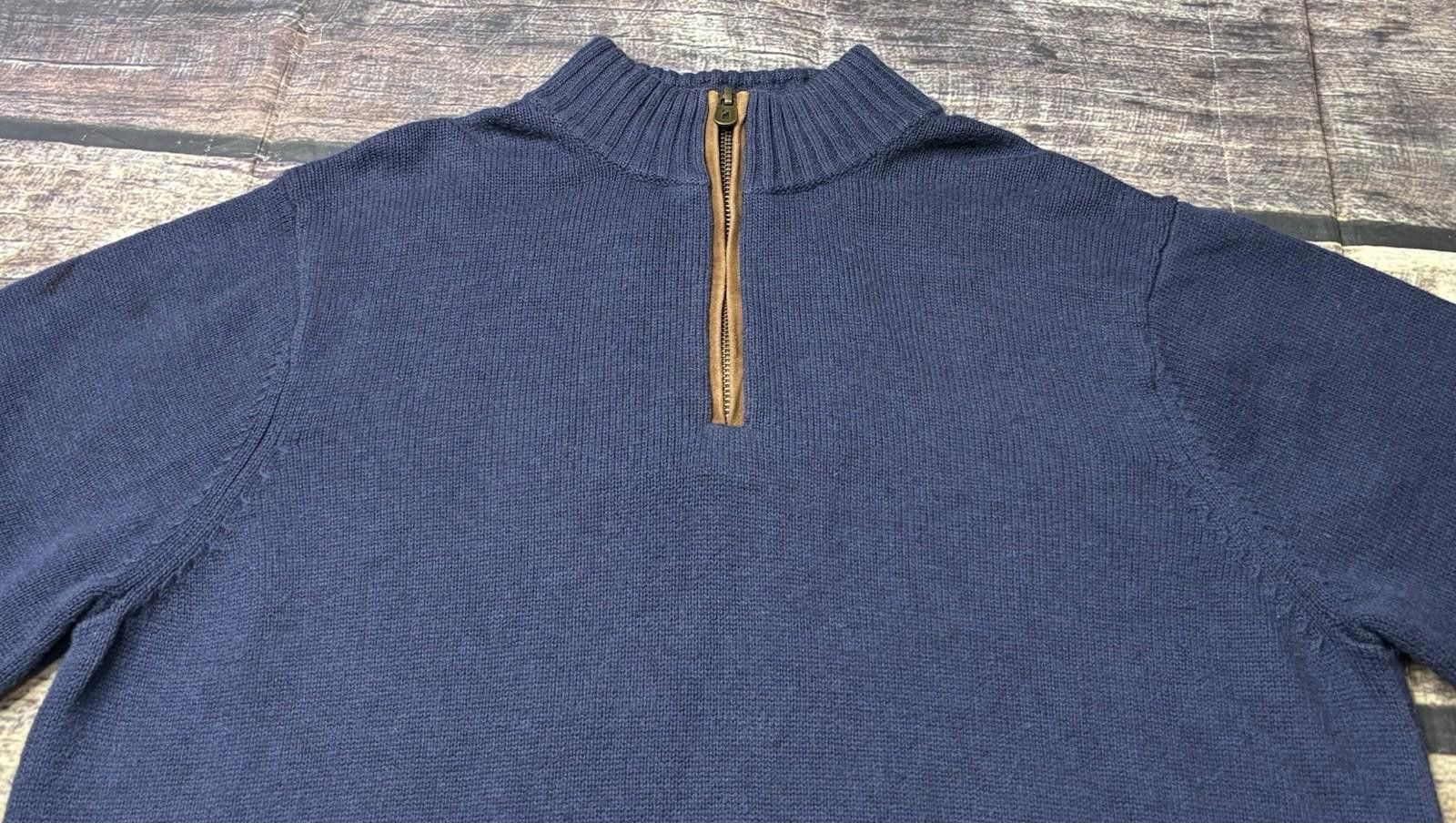 Vineyard Vines Vineyard Vines Sweater Mens M Merino Wool 1/4 Zip Patch Size US M / EU 48-50 / 2 - 4 Thumbnail