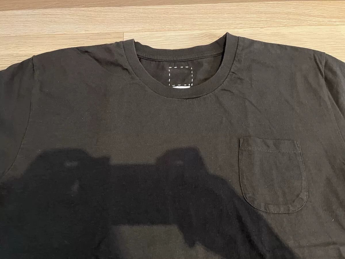 Visvim visvim Mud-Dyed Embroidered Oversized Pocket T-Shirt Size US M / EU 48-50 / 2 - 1 Thumbnail