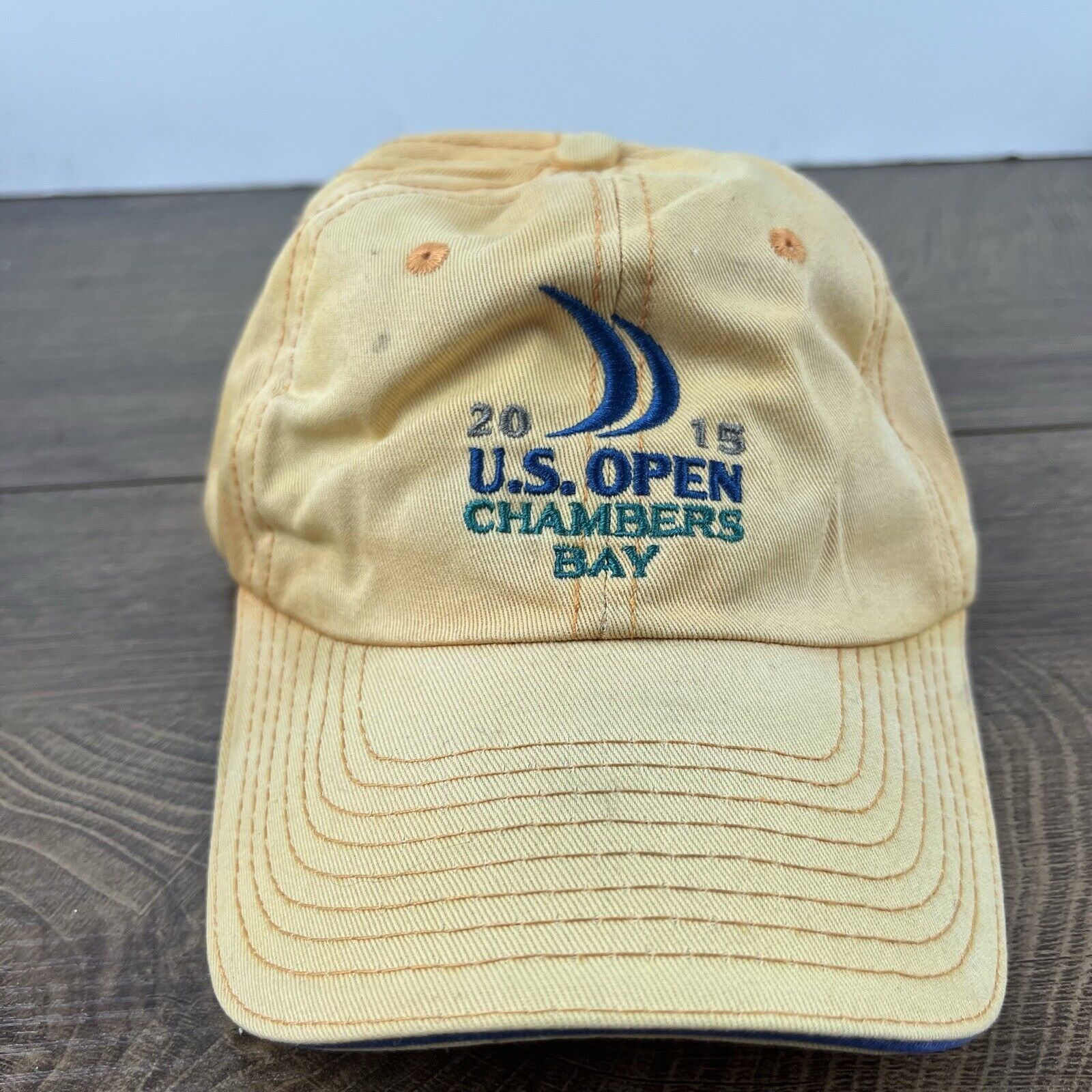 Other 2015 US Open Chambers Bay Adjustable Hat Orange Adjustable H Size ONE SIZE - 2 Thumbnail
