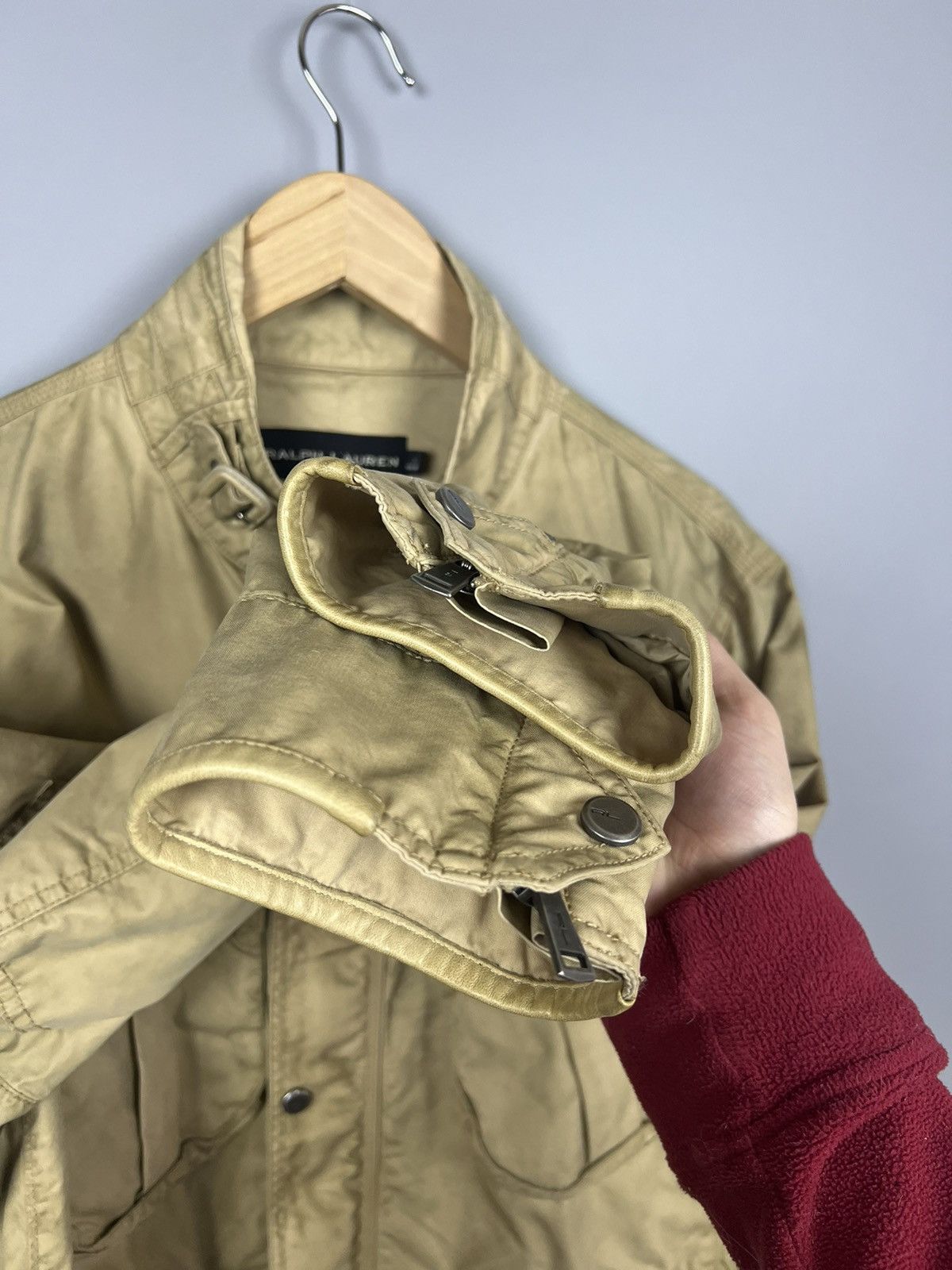 Polo Ralph Lauren (L) POLO RALPH LAUREN Black Label Motorcycle /biker Jacket Size US L / EU 52-54 / 3 - 9 Thumbnail