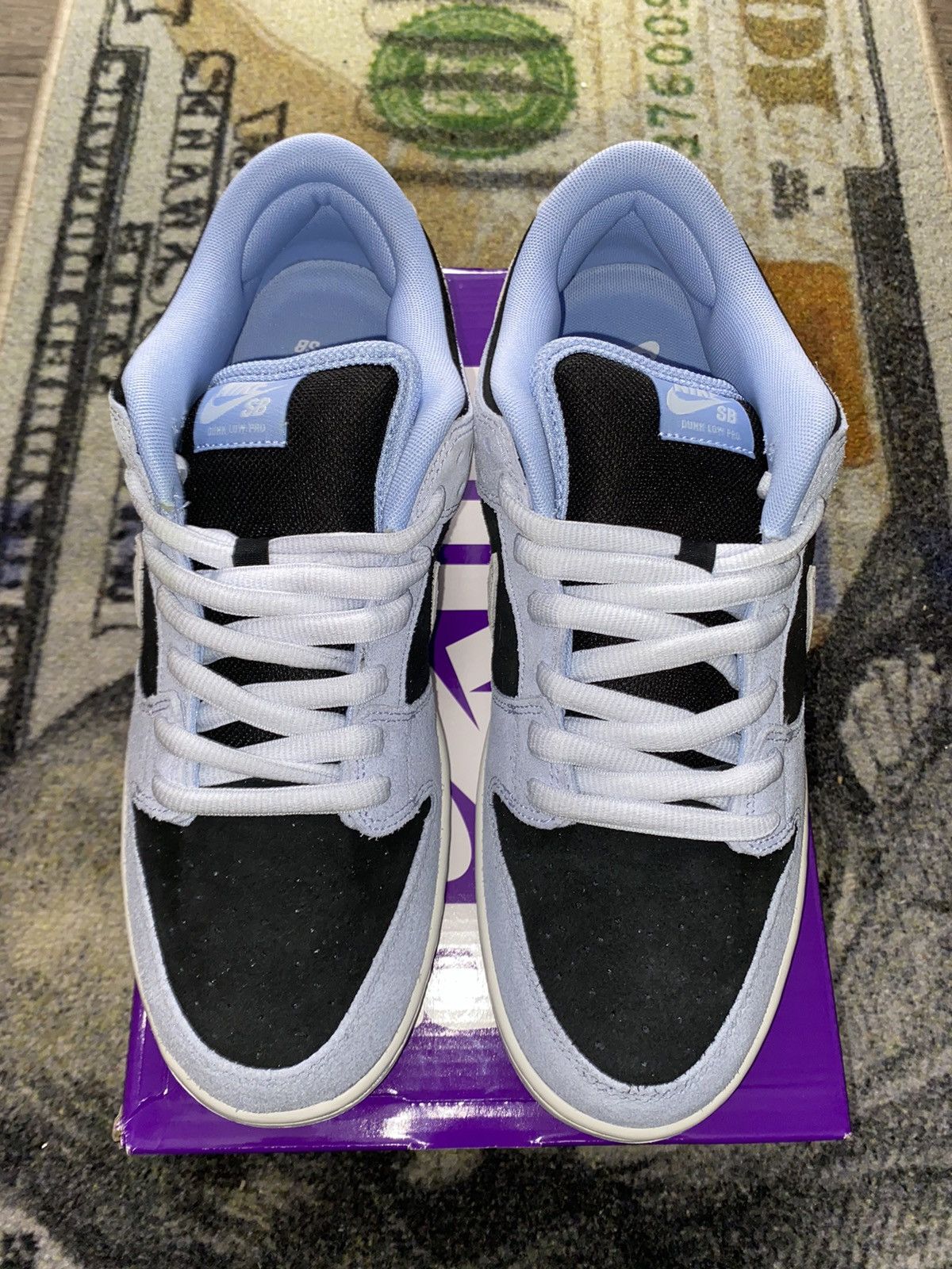 Nike Nike SB Dunk Low Black Aluminum Size US 11.5 / EU 44-45 - 3 Thumbnail