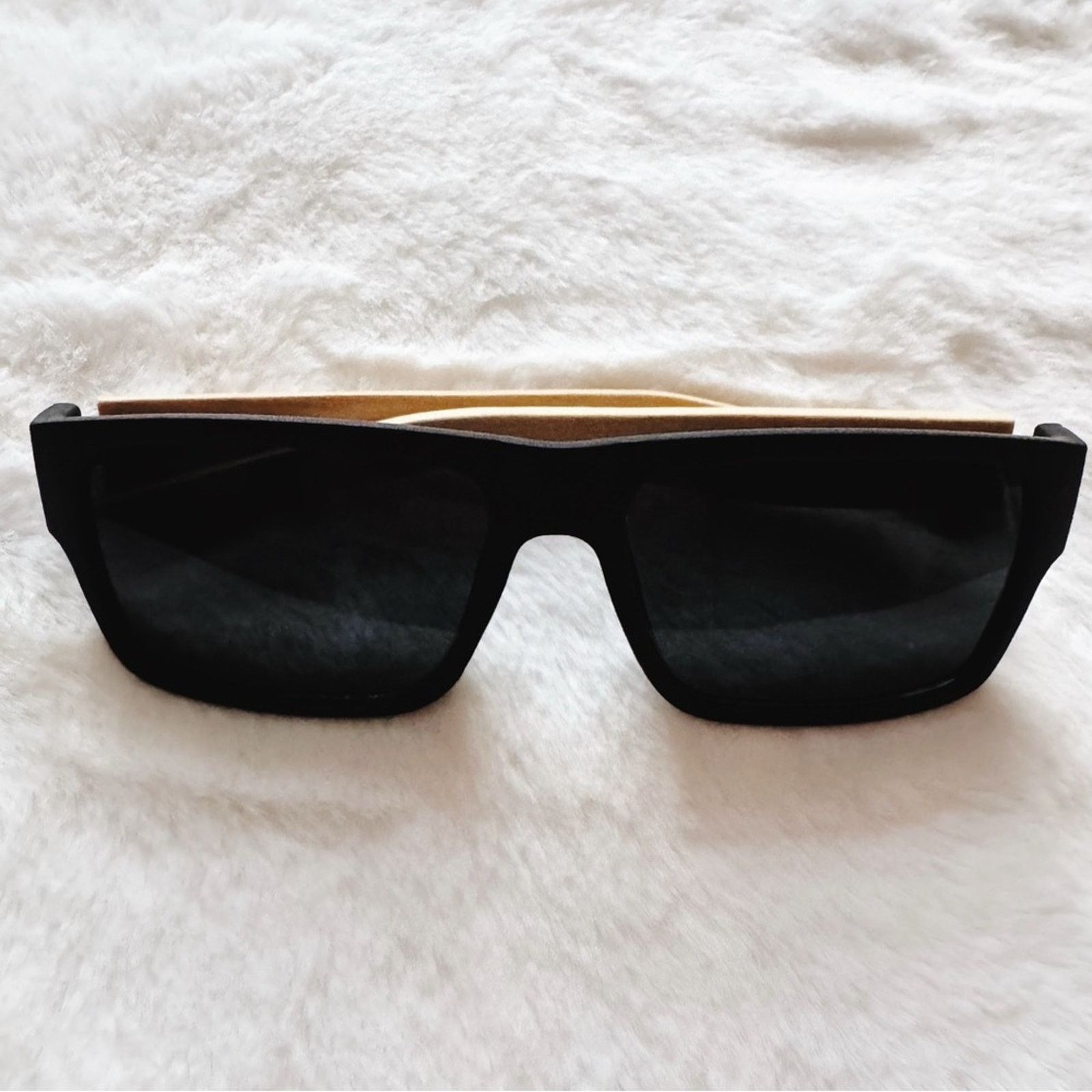Other Juna Black & Light Wood Sunglasses Size ONE SIZE - 1 Thumbnail