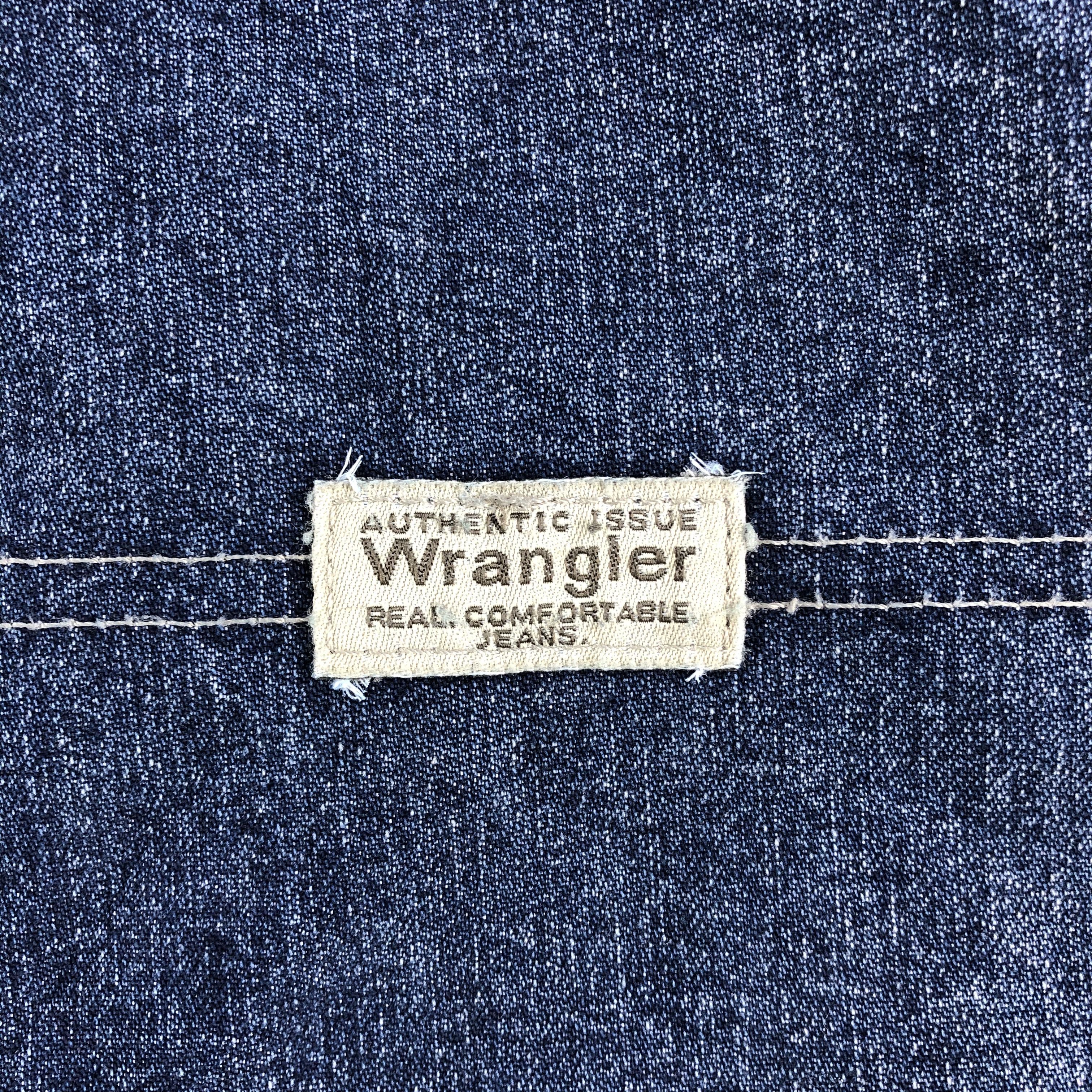 Vintage Vintage Blue Wash Wrangler Jeans-J2175 Size US 38 / EU 54 - 5 Thumbnail