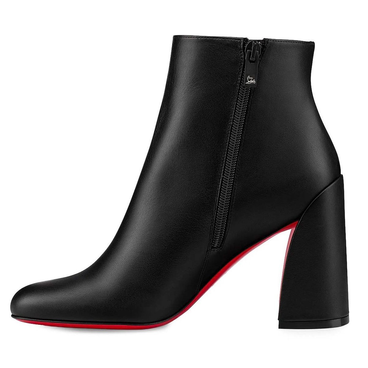 Christian Louboutin Christian Louboutin Black Jane Booty 85 Leather Boots 35 Size US 5 / IT 35 - 4 Thumbnail