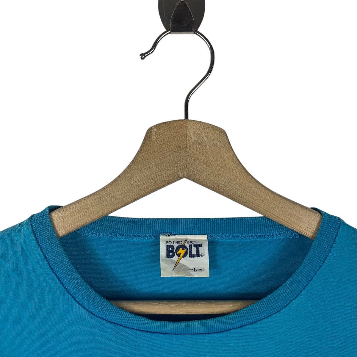 Vintage Vintage 90s LIGHTNING BOLT big spellout back hit Surfing tee Size US L / EU 52-54 / 3 - 5 Thumbnail