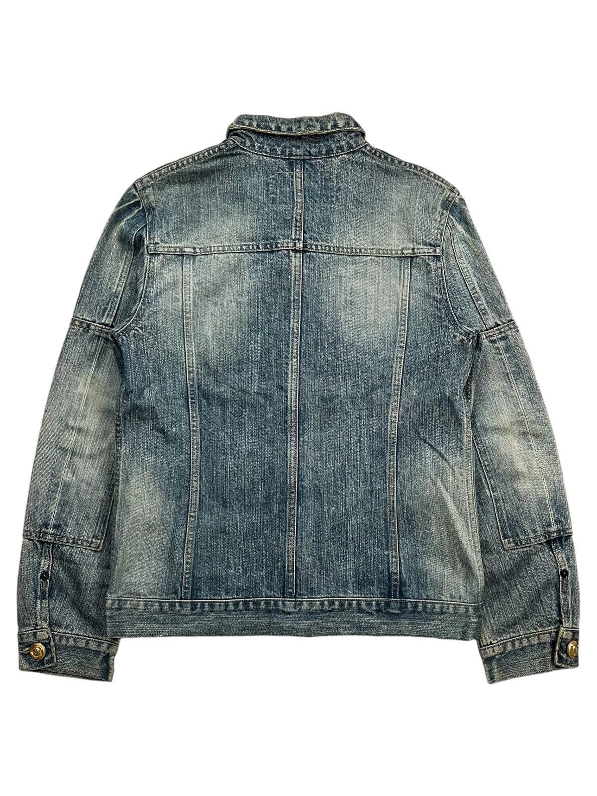 If Six Was Nine 2004 Ossa Mondo - Poseidon Type B1 Mud Wash Denim Size US M / EU 48-50 / 2 - 2 Thumbnail