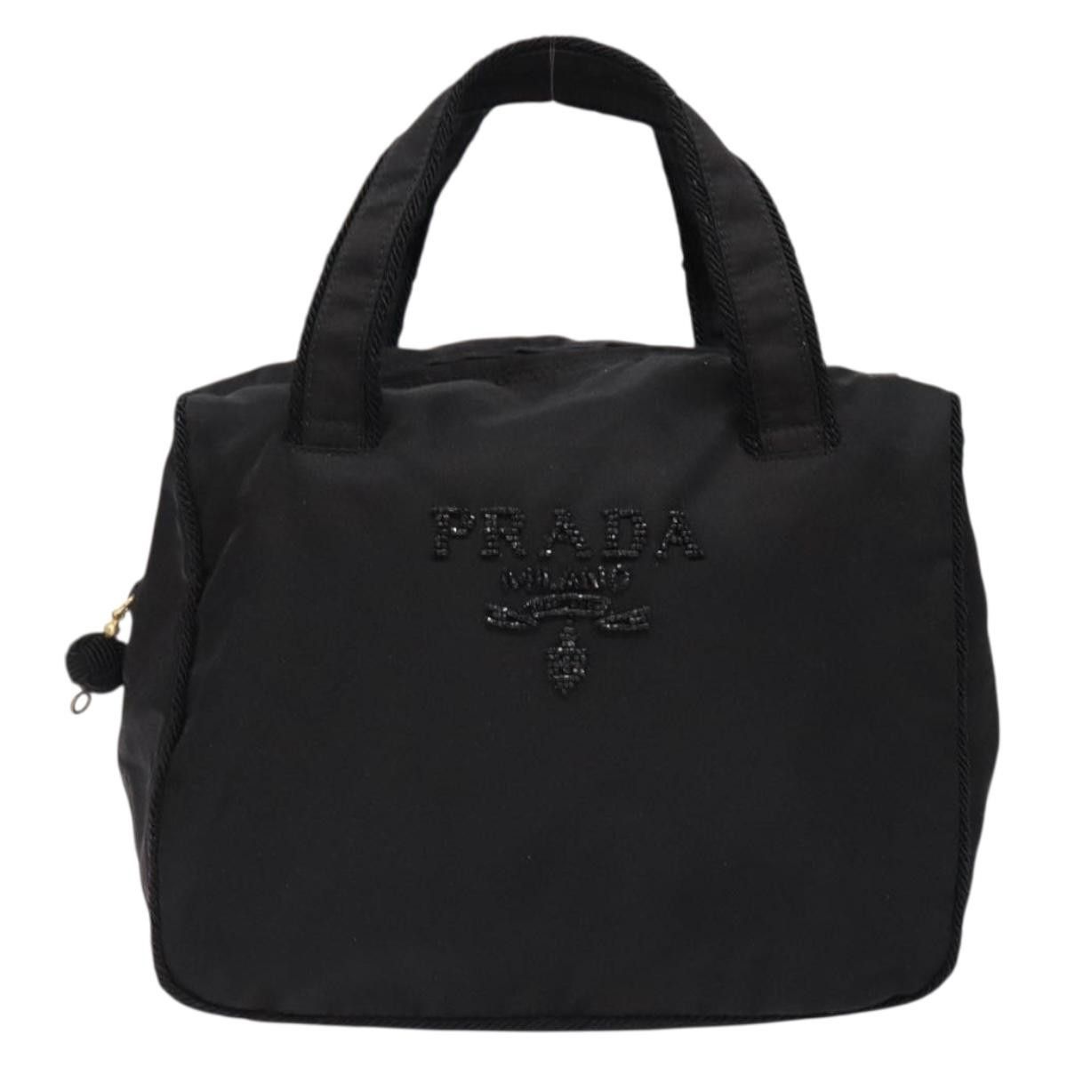 Prada Prada Vintage Zip Handbag Tessuto Size ONE SIZE - 1 Thumbnail