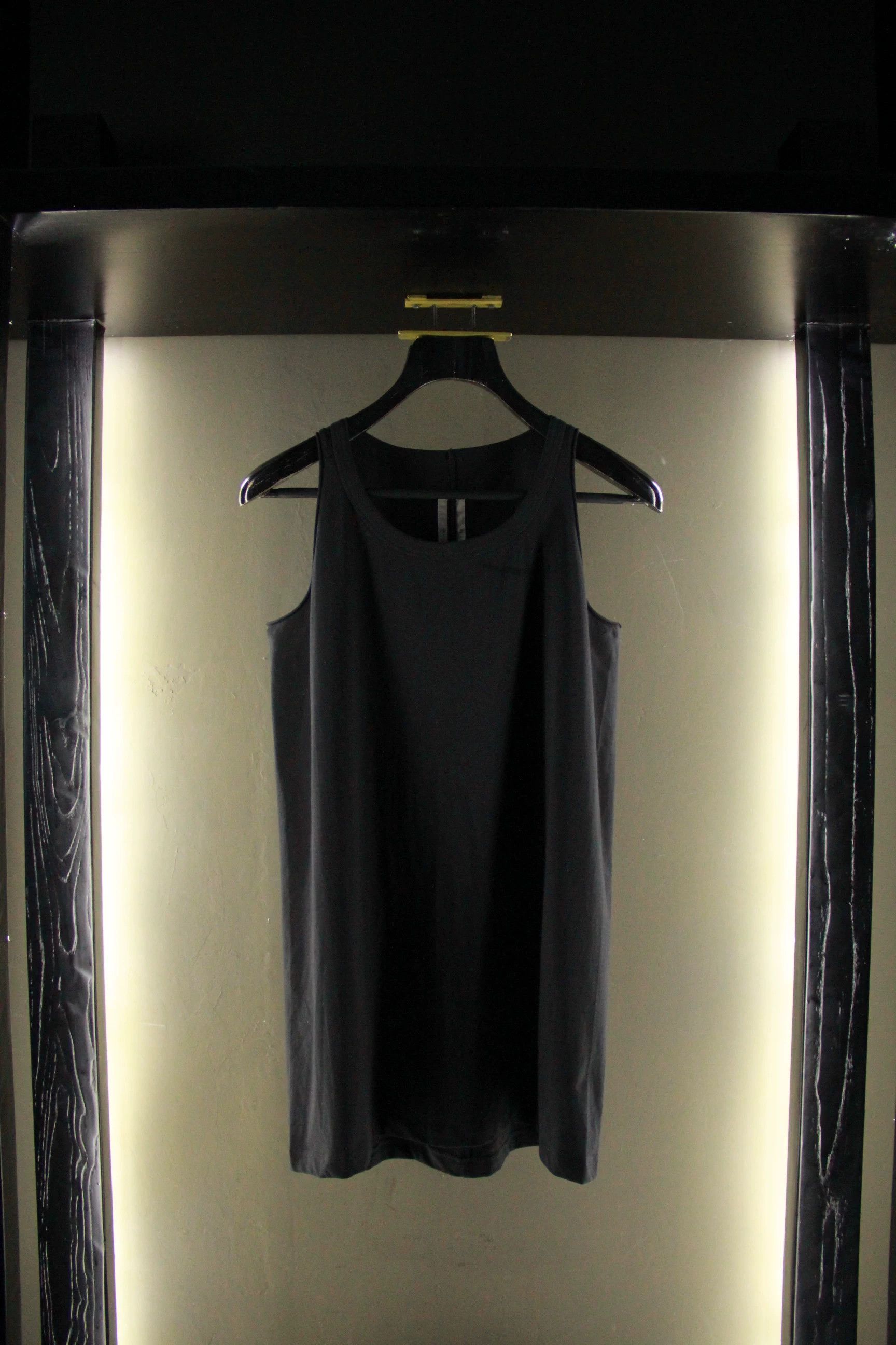 Rick Owens Rick Owens Black Tank Top Men s Size US S / EU 44-46 / 1 - 1 Thumbnail