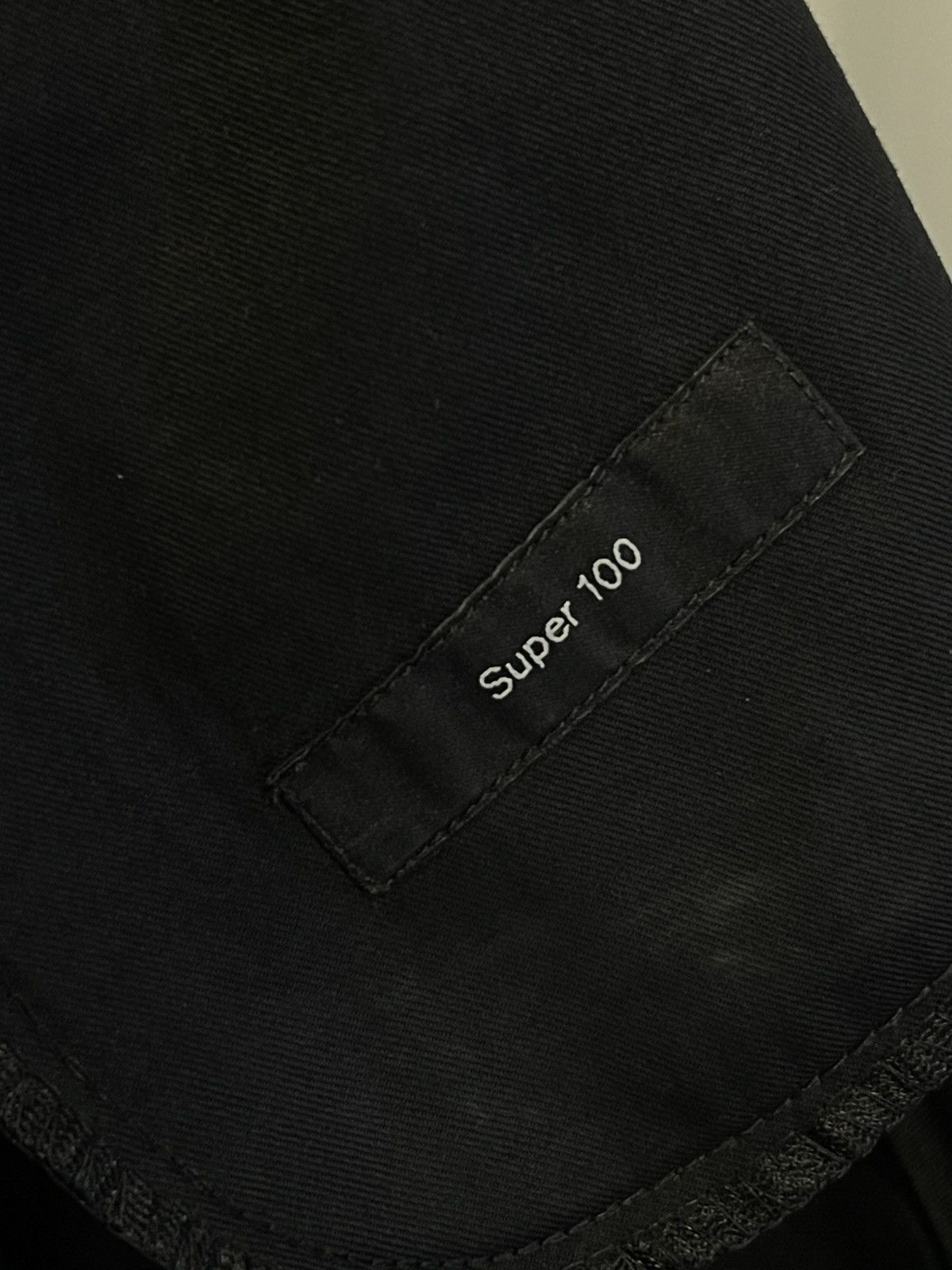 Hugo Boss Hugo Boss "Hooker" Black Wool Trousers - Super 100 W38 Size 44L - 9 Thumbnail