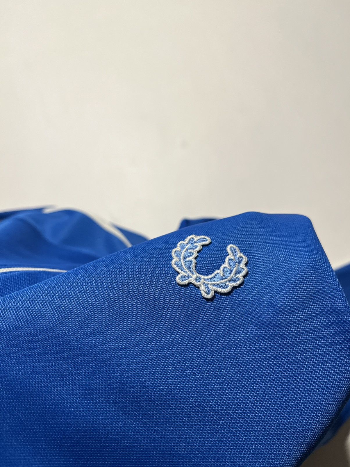 Fred Perry Vintage Fred Perry Blue Zipper/ Tracksuit Top Size L Size US L / EU 52-54 / 3 - 6 Thumbnail
