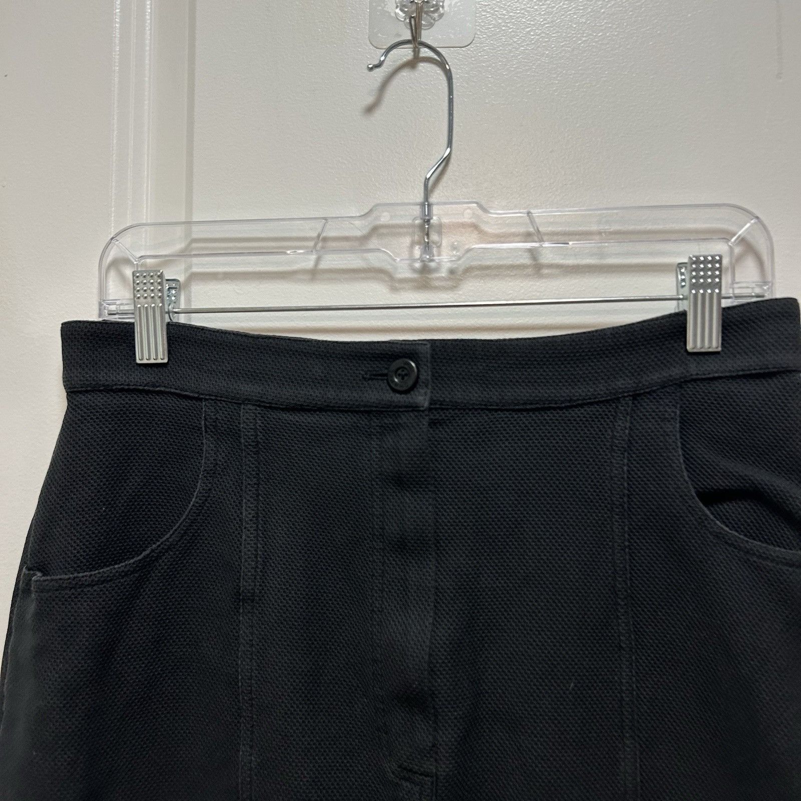 Chanel Chanel Vintage Linen Blend Wool Button Front Pencil Skirt Bu Size 26" / US 2 / IT 38 - 4 Thumbnail