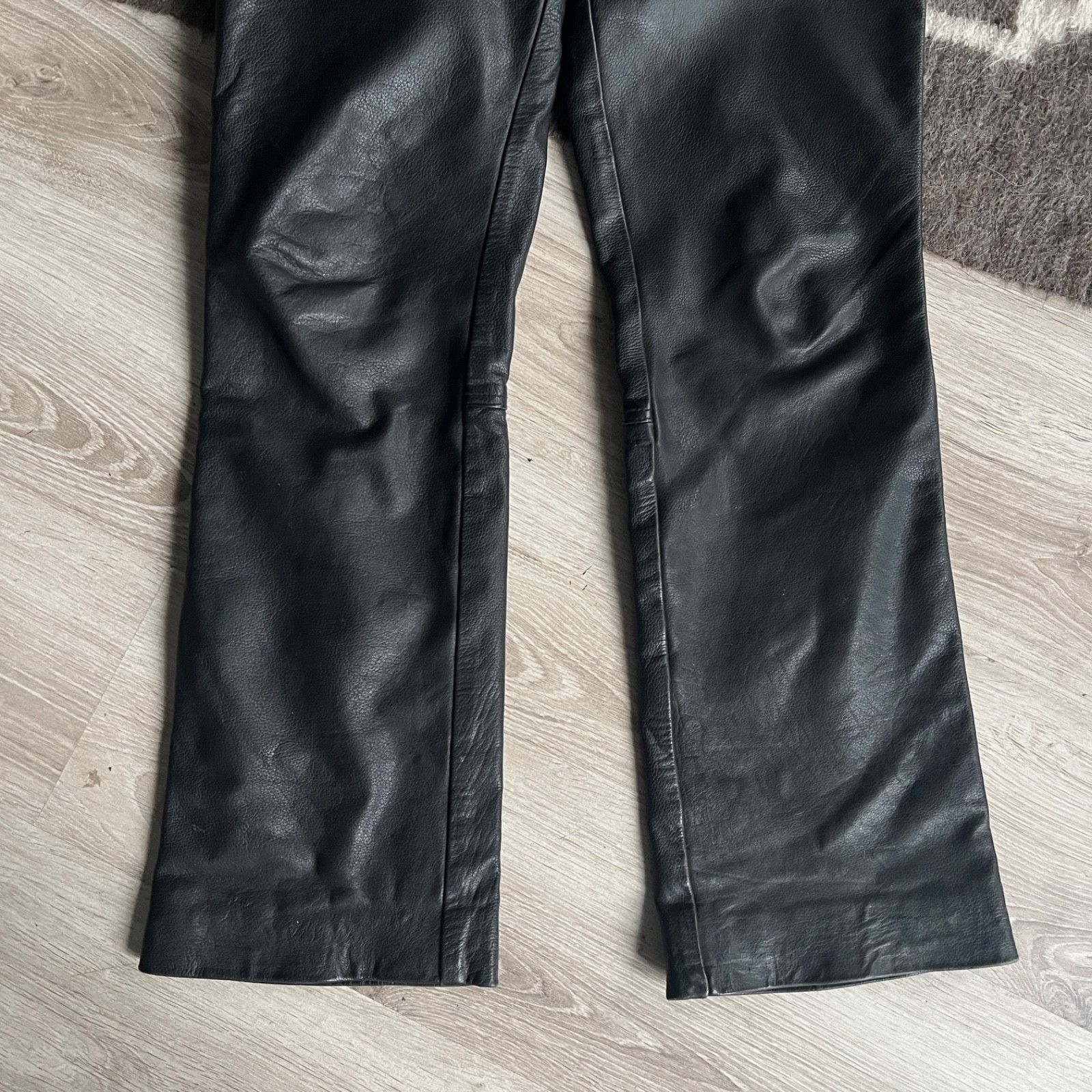 Leather Spirit Motors Leather Motorcycle Biker Pants 9791AC Size US 32 / EU 48 - 10 Thumbnail