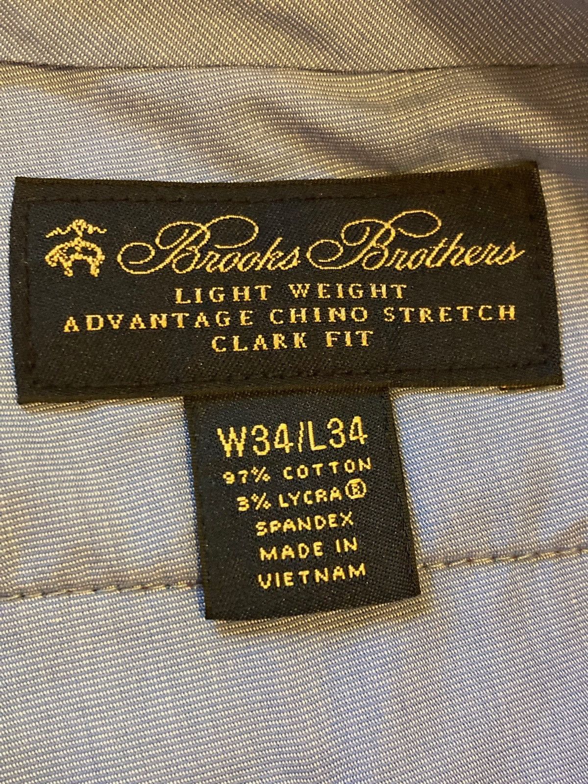 Brooks Brothers NWT Brooks Brothers Men’s Lightweight Advantage Chino Pants Size US 34 / EU 50 - 6 Thumbnail