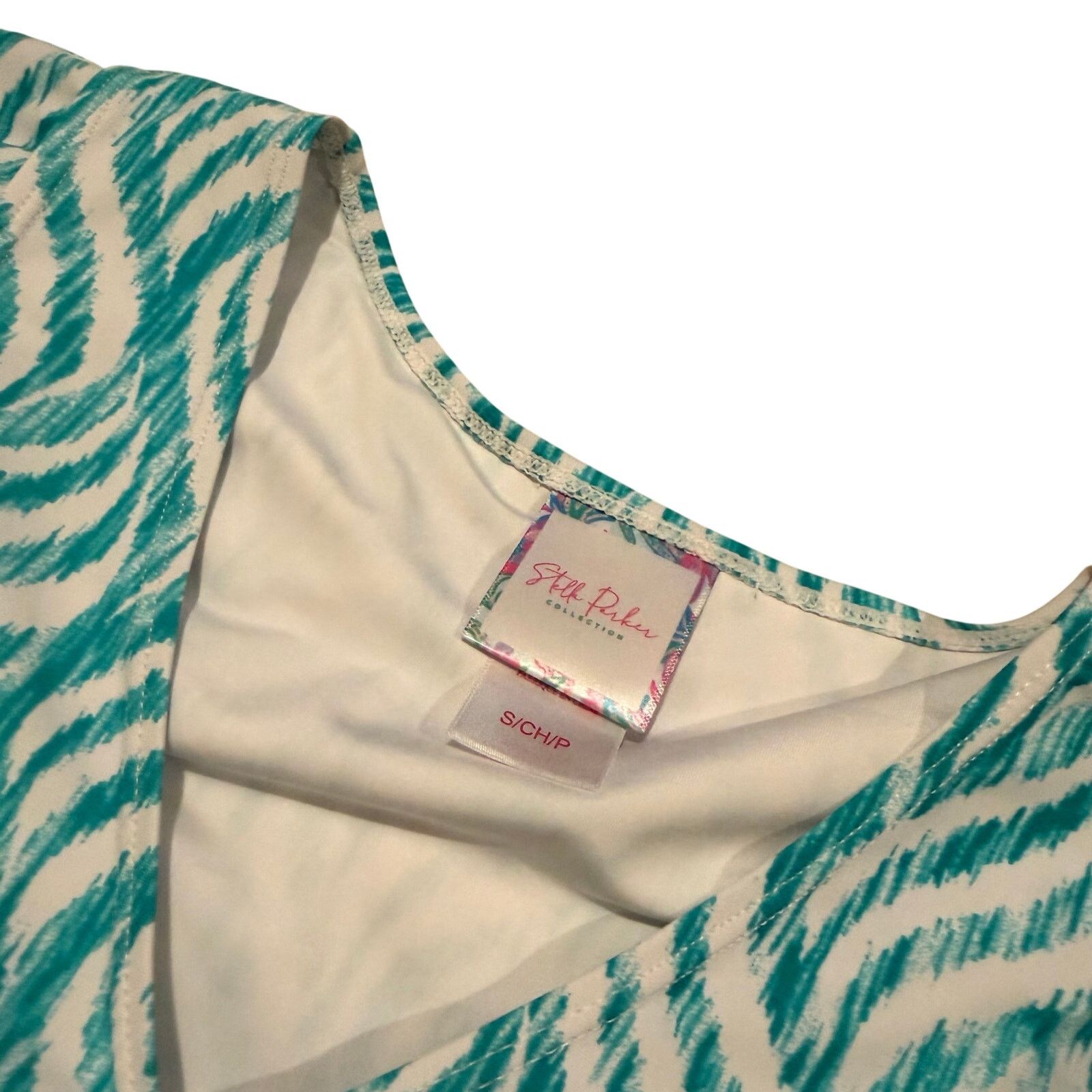 Other Stella Parker Sea Foam Beach Romper - Size Small, NWT Size 30" / US 8 / IT 44 - 3 Thumbnail