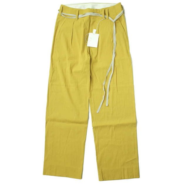 Other Other ANCELLM LINEN VISCOSE STRAIGHT PANTS Natural Material Pants ANC-PT08 DUTY FREE for USA Size ONE SIZE - 1 Thumbnail