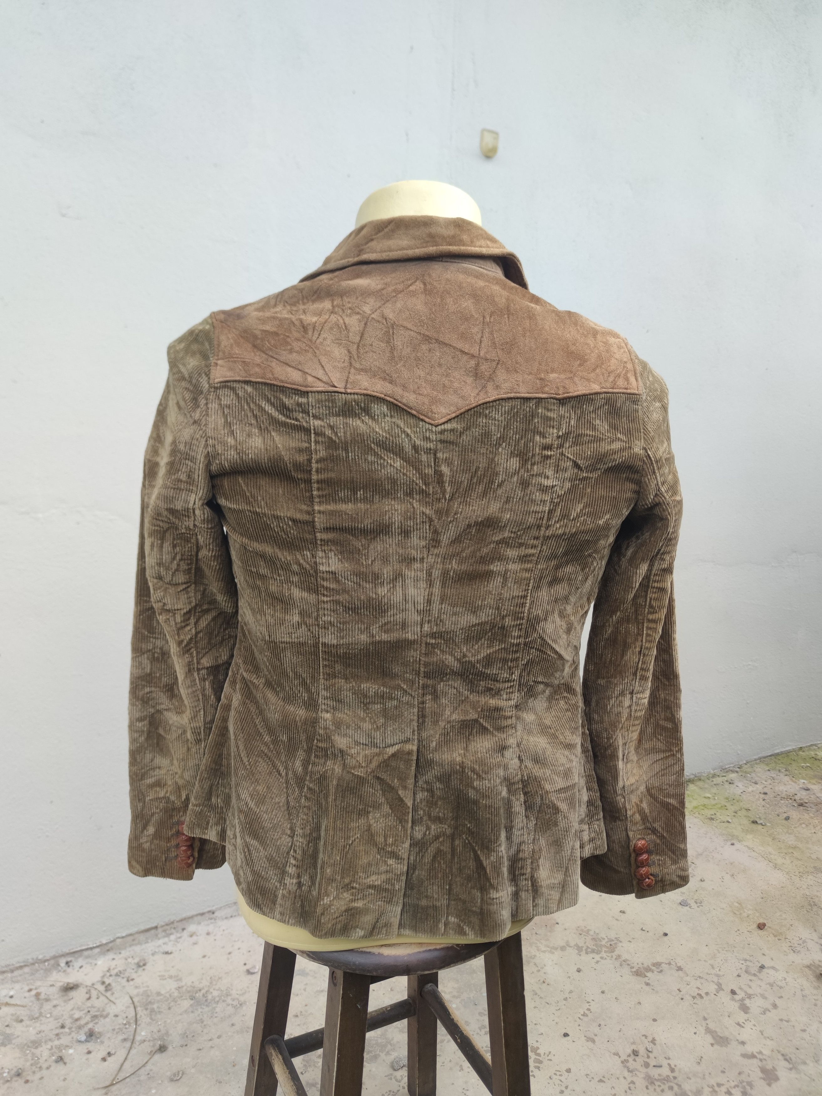 Ralph Lauren Vintage Ralph Lauren Western Corduroy Blazer Size S / US 4 / IT 40 - 5 Thumbnail