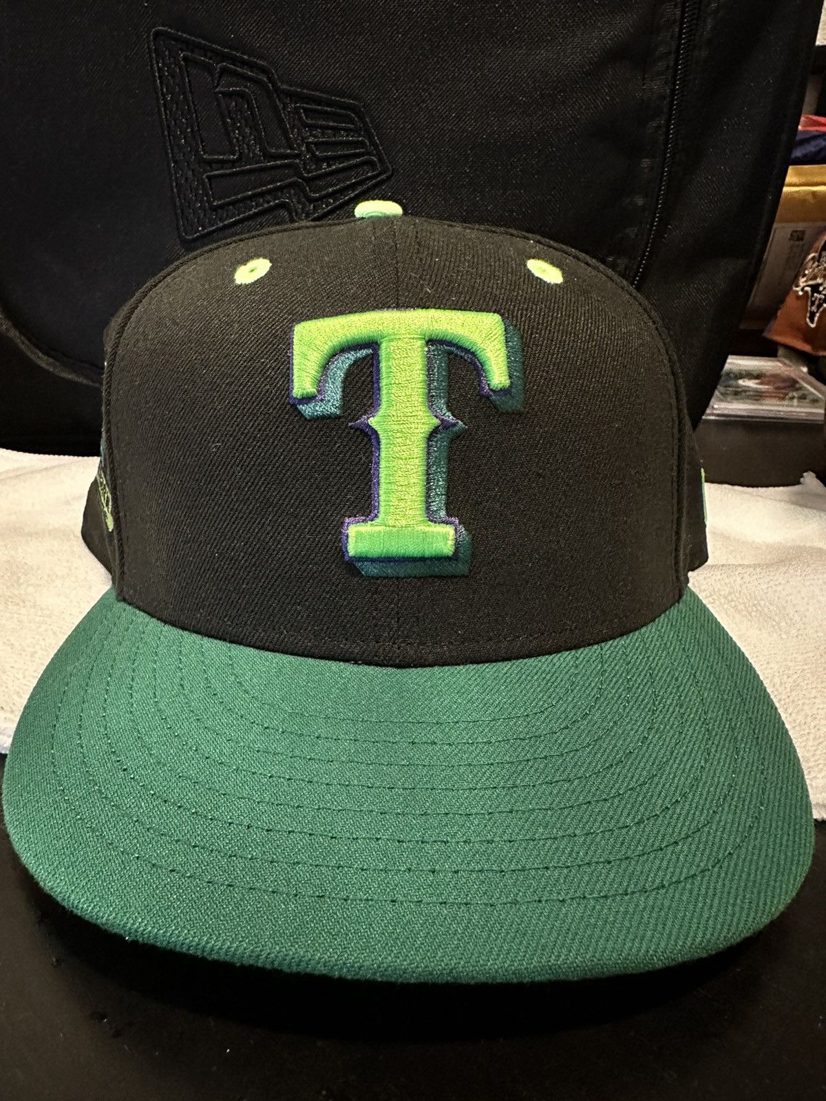 New Era New Era Texas Rangers Fitted 7 3/4 Size ONE SIZE - 1 Thumbnail