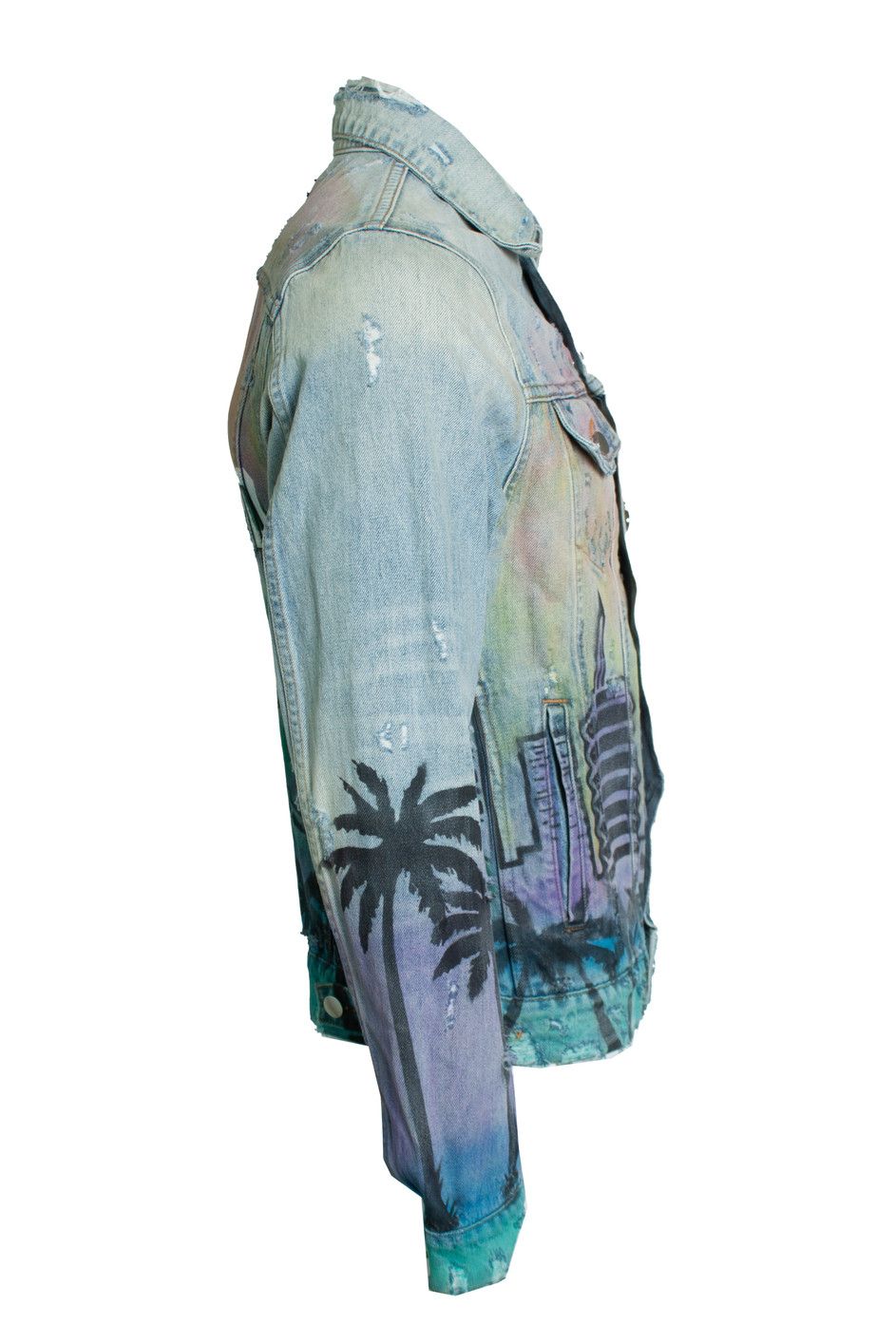 Amiri Amiri, Metropolitan Hollywood denim jacket Size M / US 6-8 / IT 42-44 - 3 Thumbnail